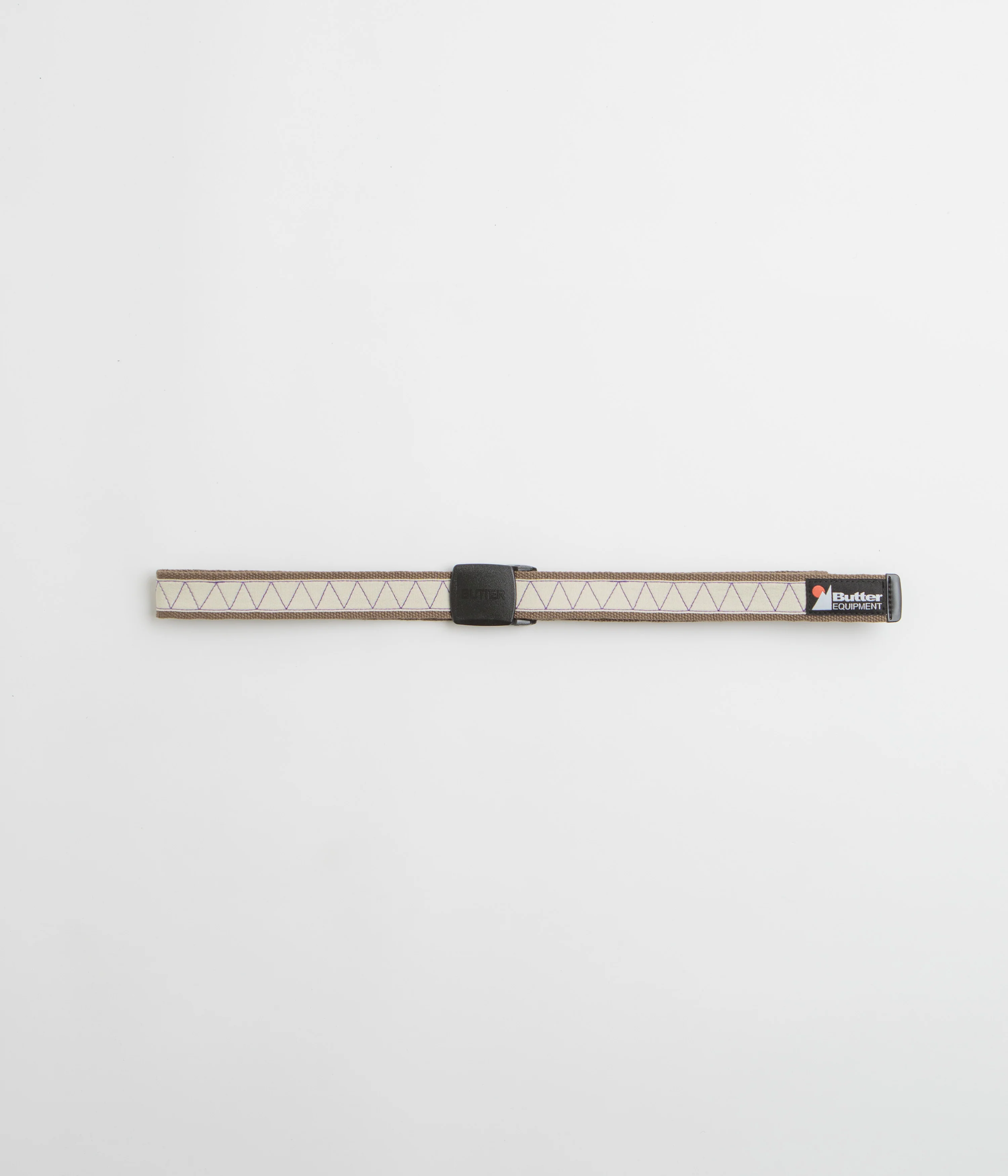 Butter Goods Equipment Woven Belt - Grey