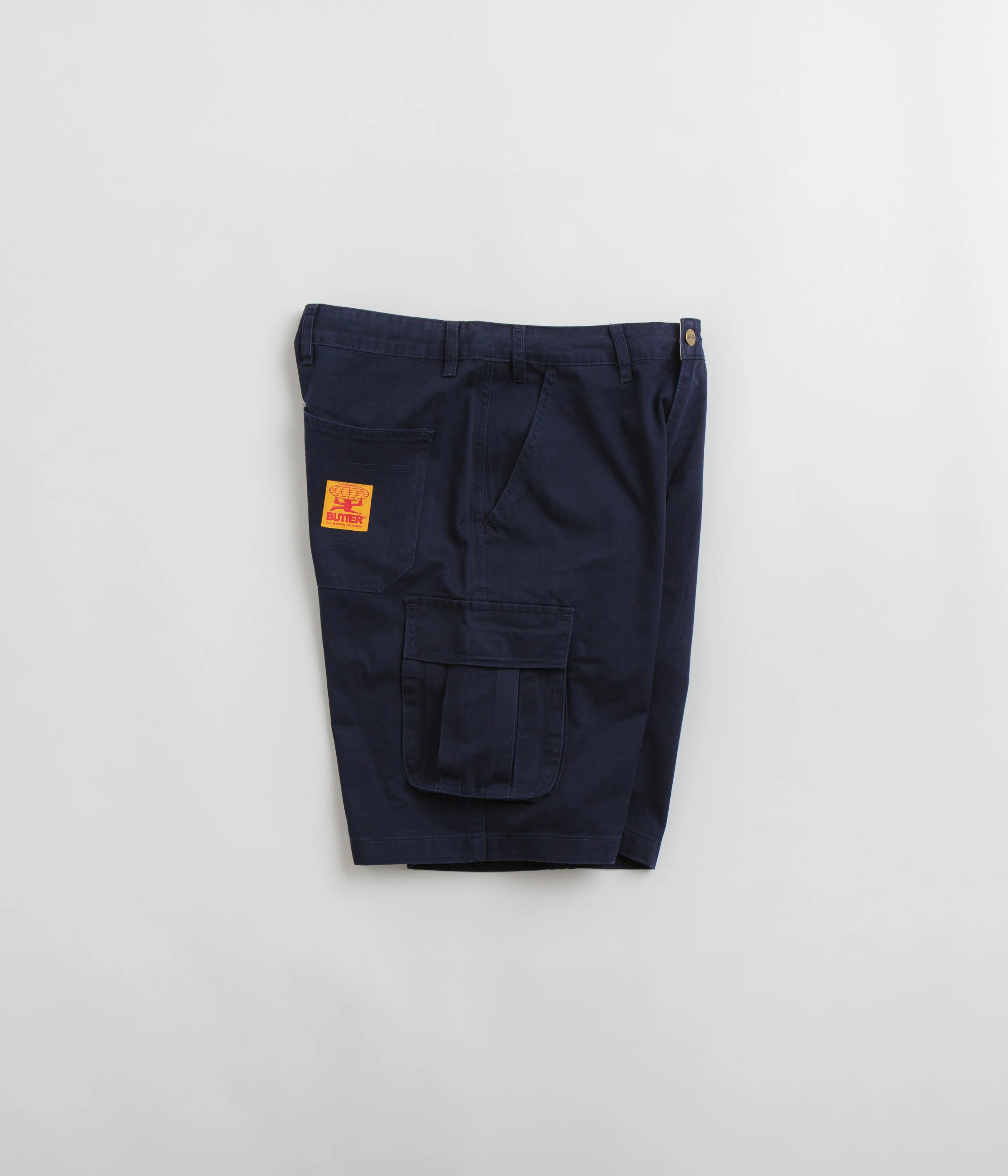 Butter Goods Field Cargo Shorts - Navy - Image 2