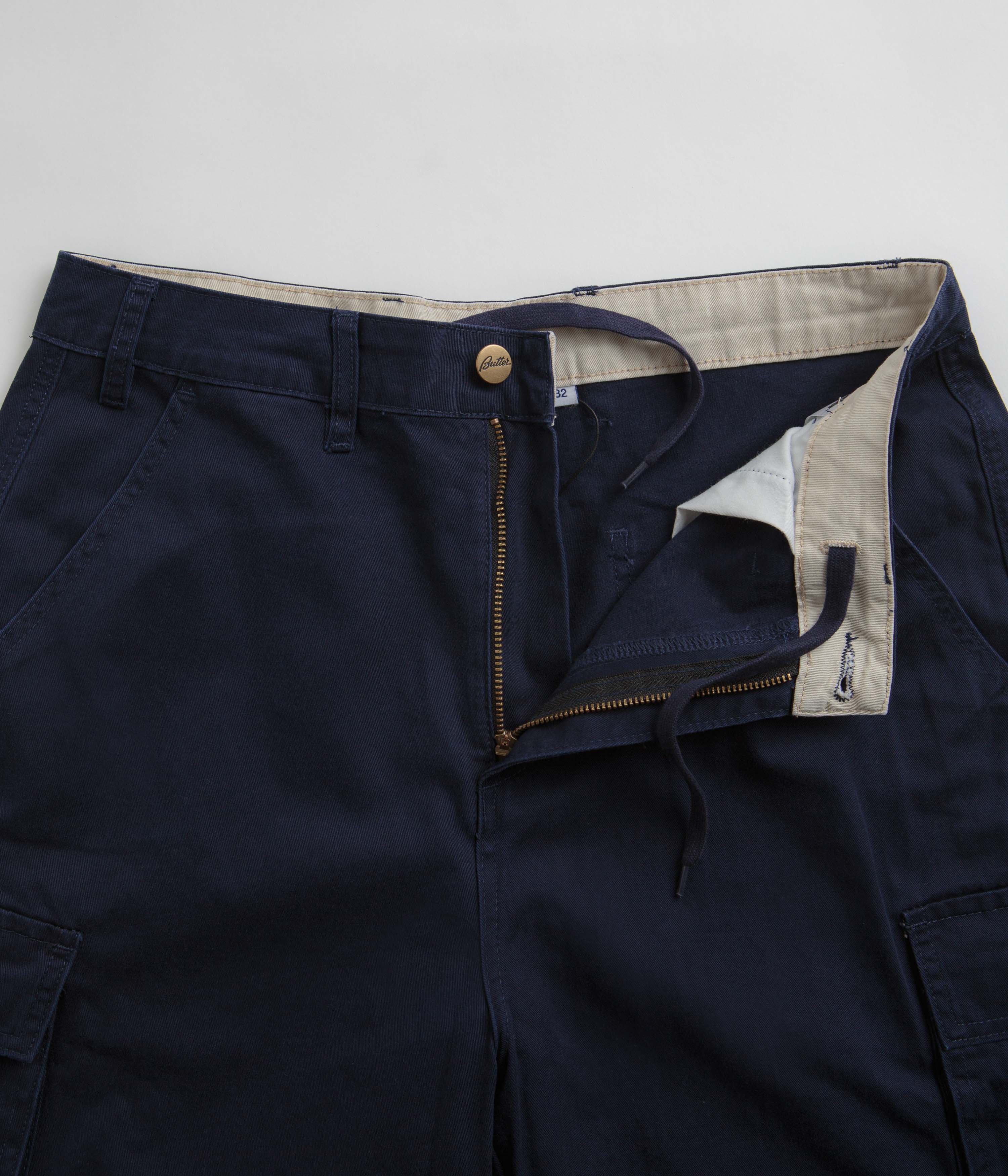 Butter Goods Field Cargo Shorts - Navy - Image 5