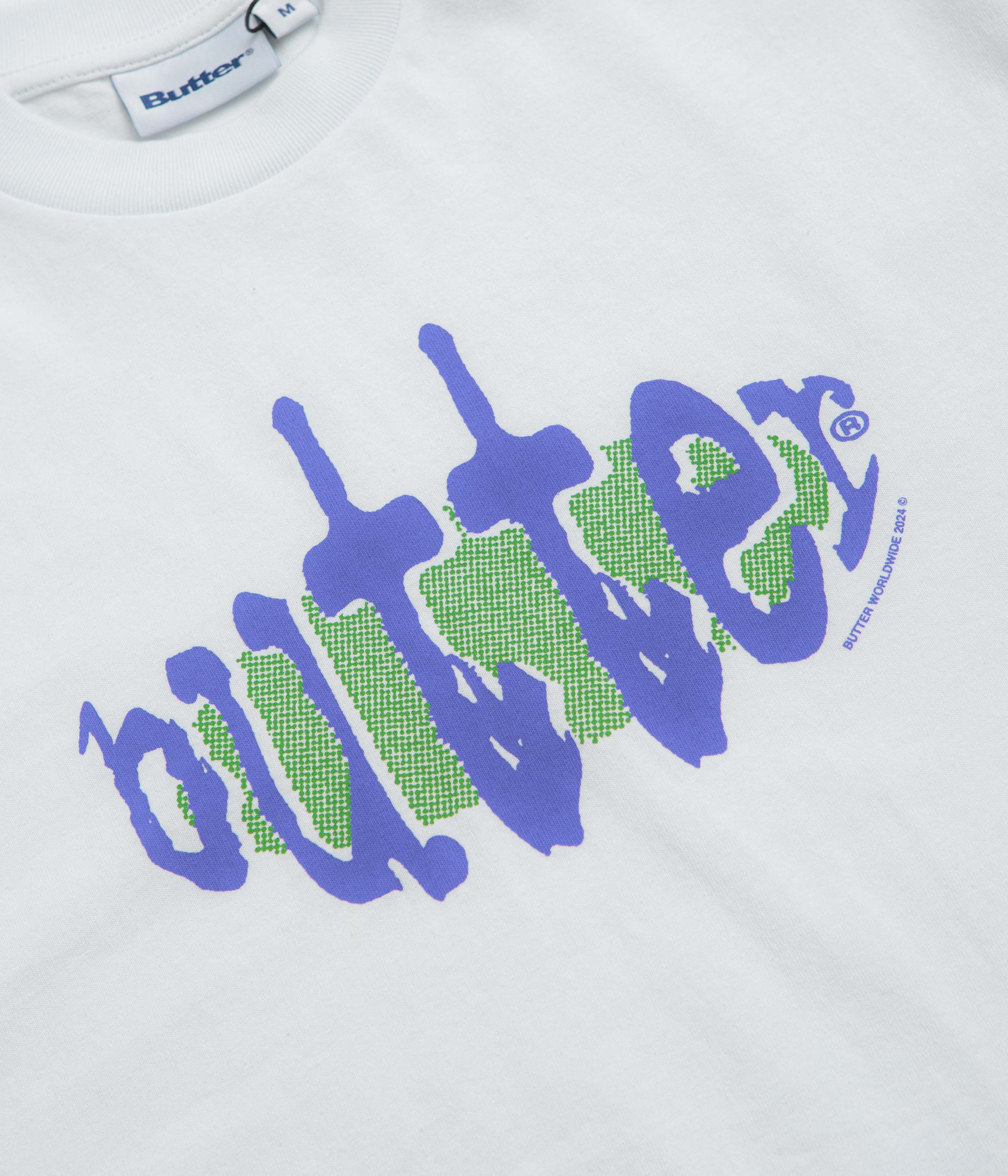 Butter Goods Frenzy T-Shirt - White - Image 3