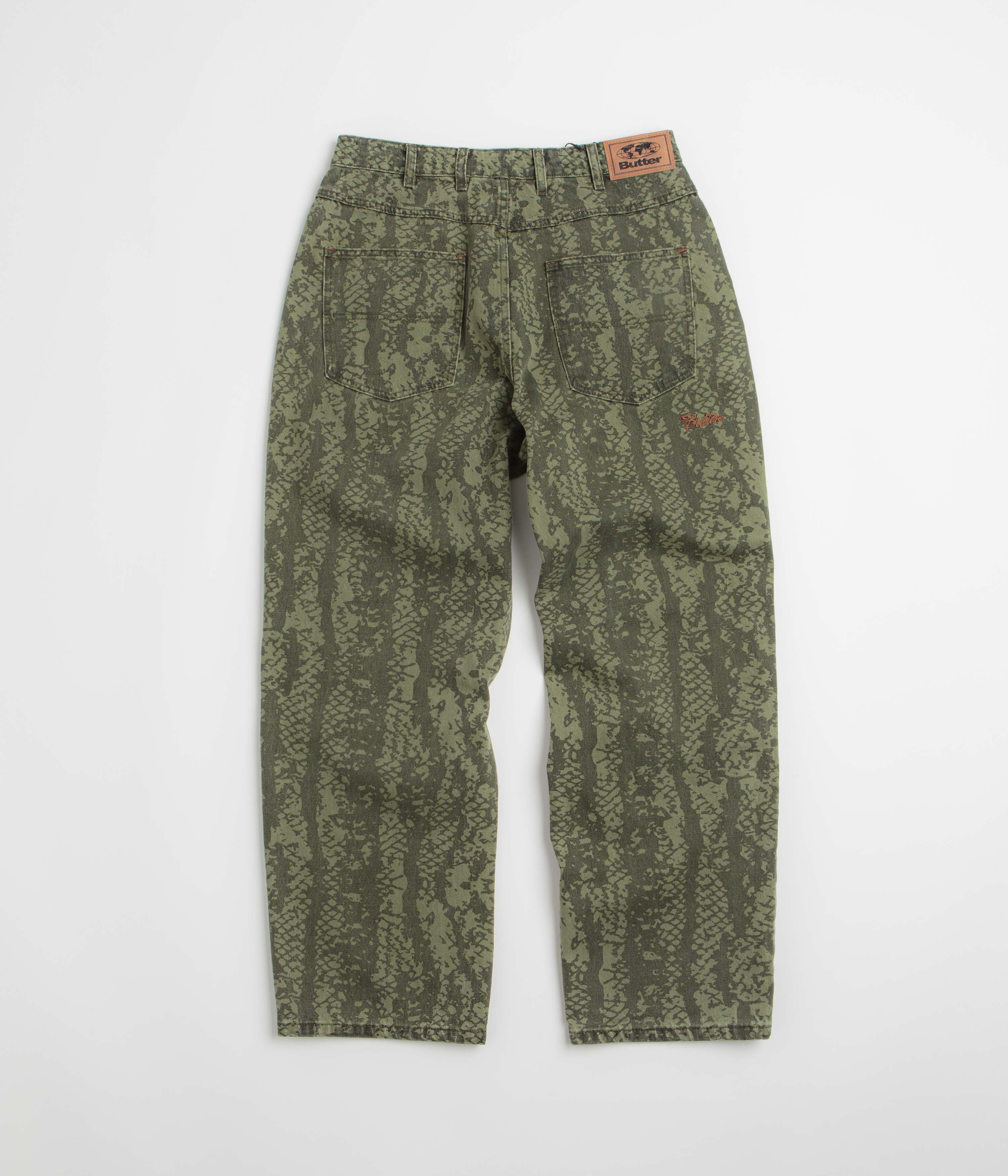 Butter Goods Garage Jeans - Lowland Camo - Image 3