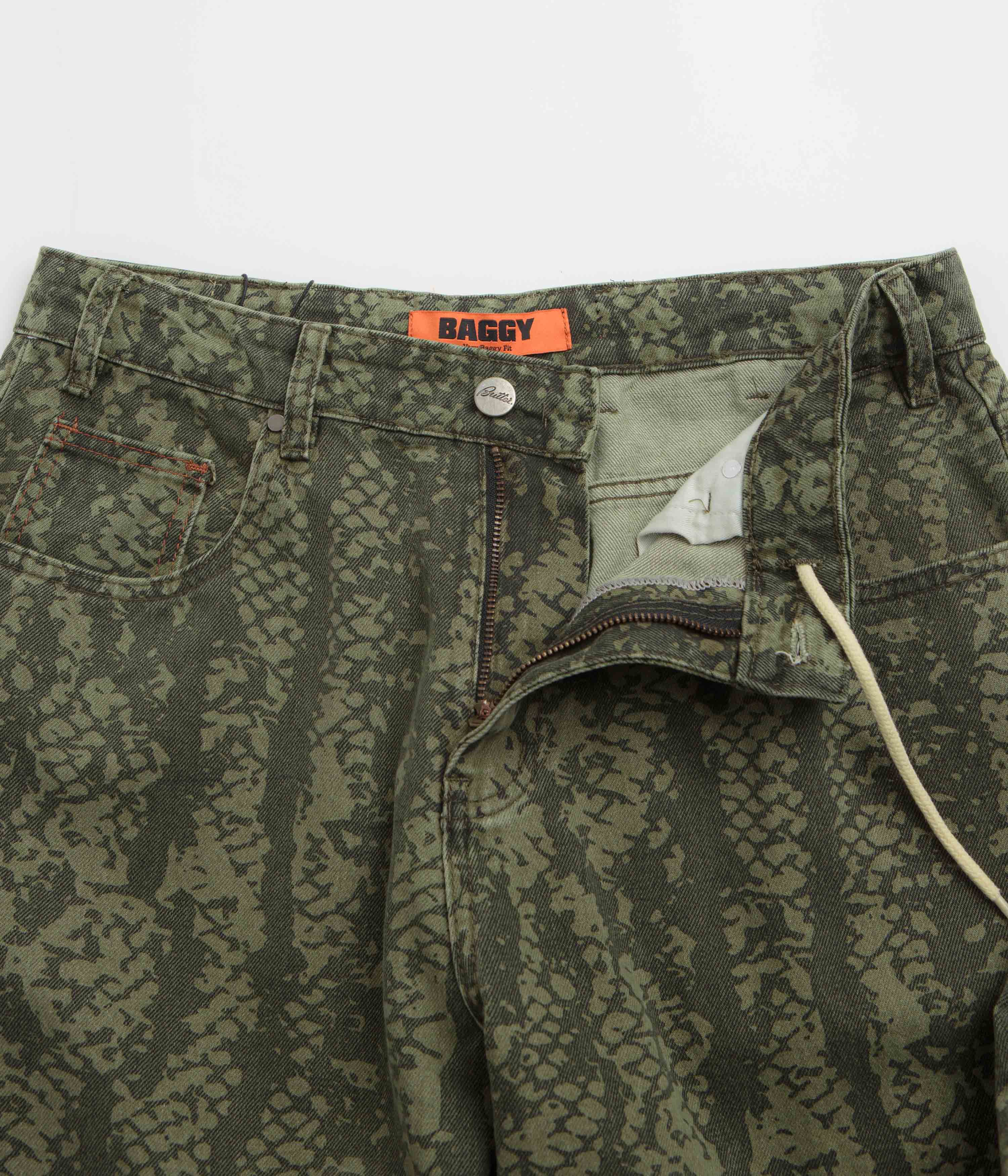 Butter Goods Garage Jeans - Lowland Camo - Image 6