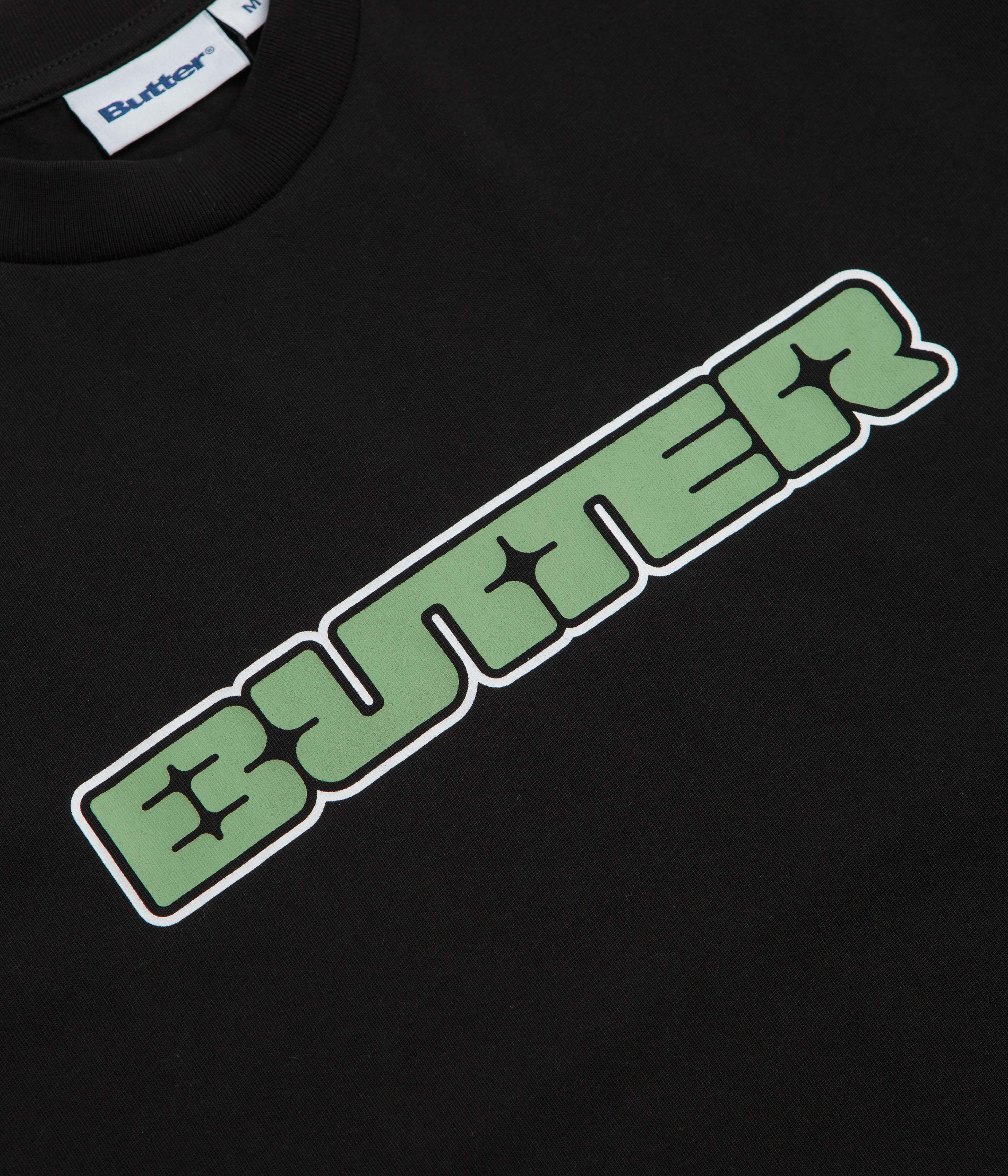 Butter Goods Glint T-Shirt - Black - Image 3
