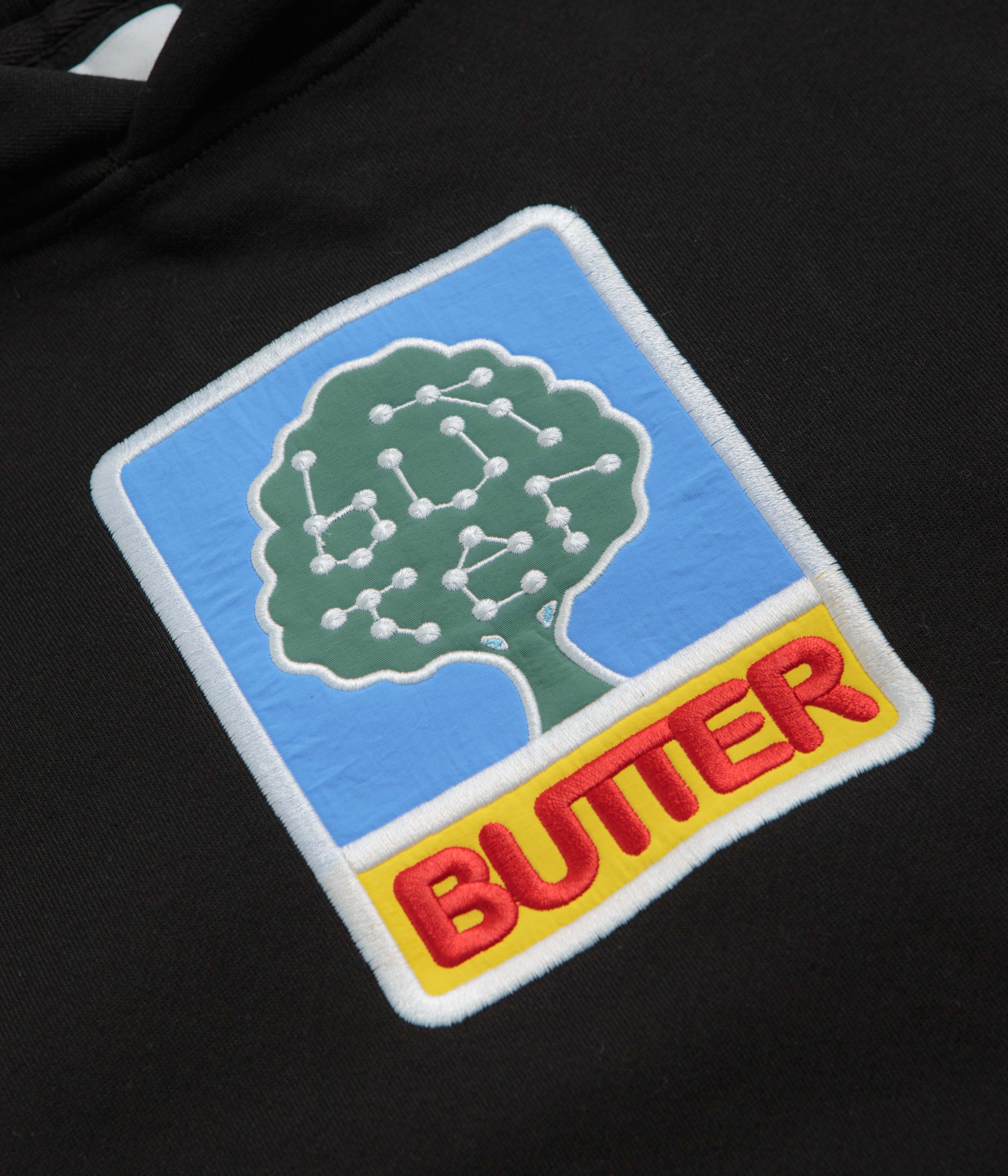Butter Goods Growth Hoodie - Black - Image 3