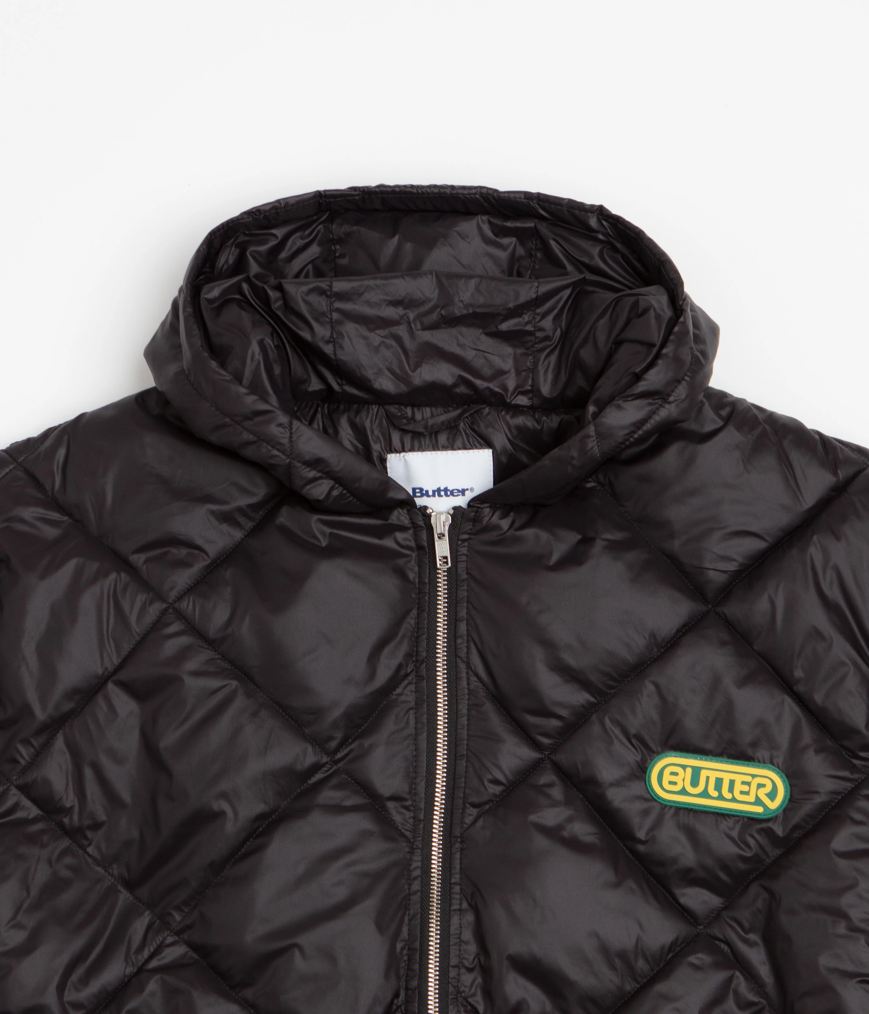 Butter Goods Hooded Work Jacket - Black - Image 4
