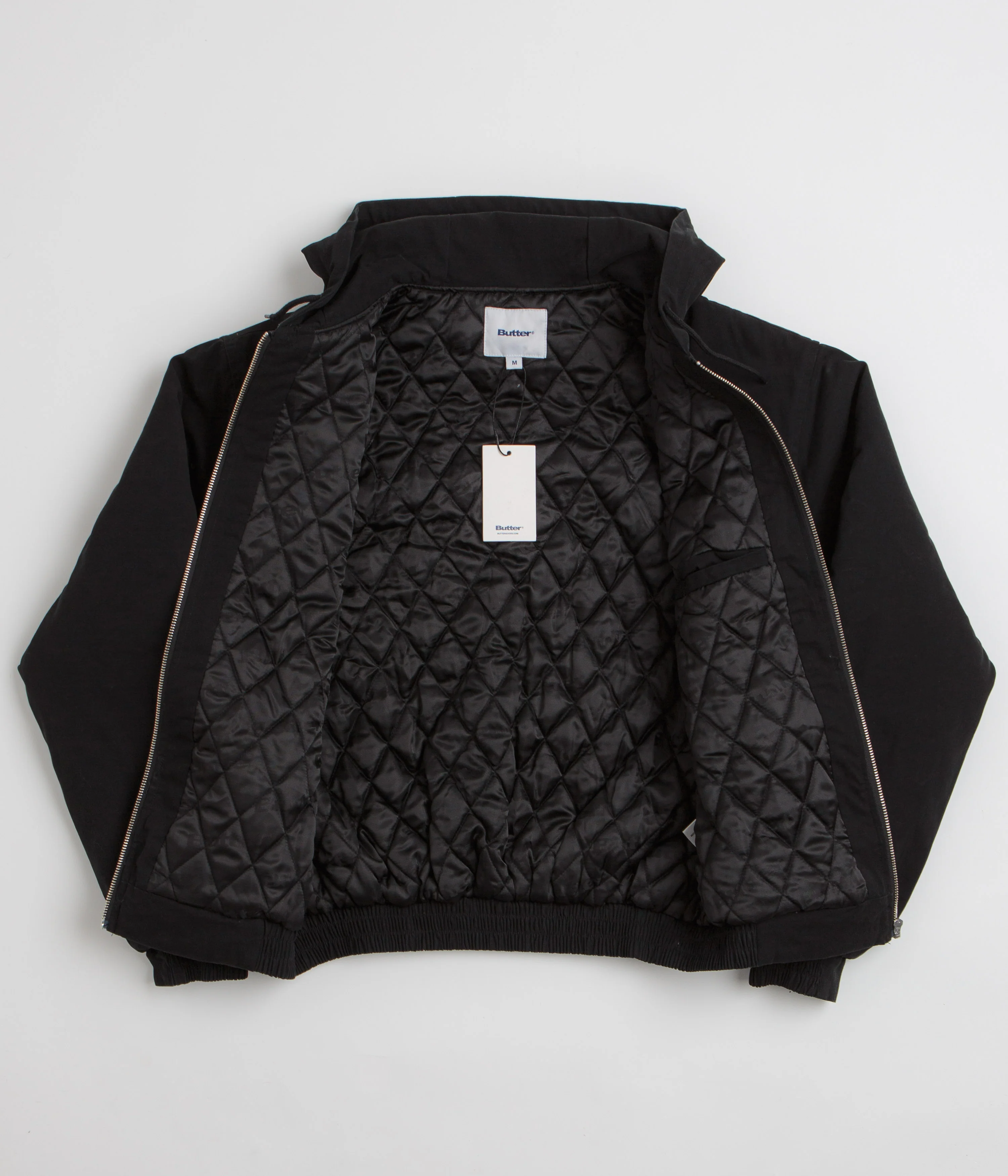 Butter Goods Insulated Work Jacket - Black - Image 2
