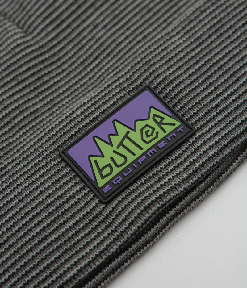 Butter Goods Lines Beanie - Grey - Image 2