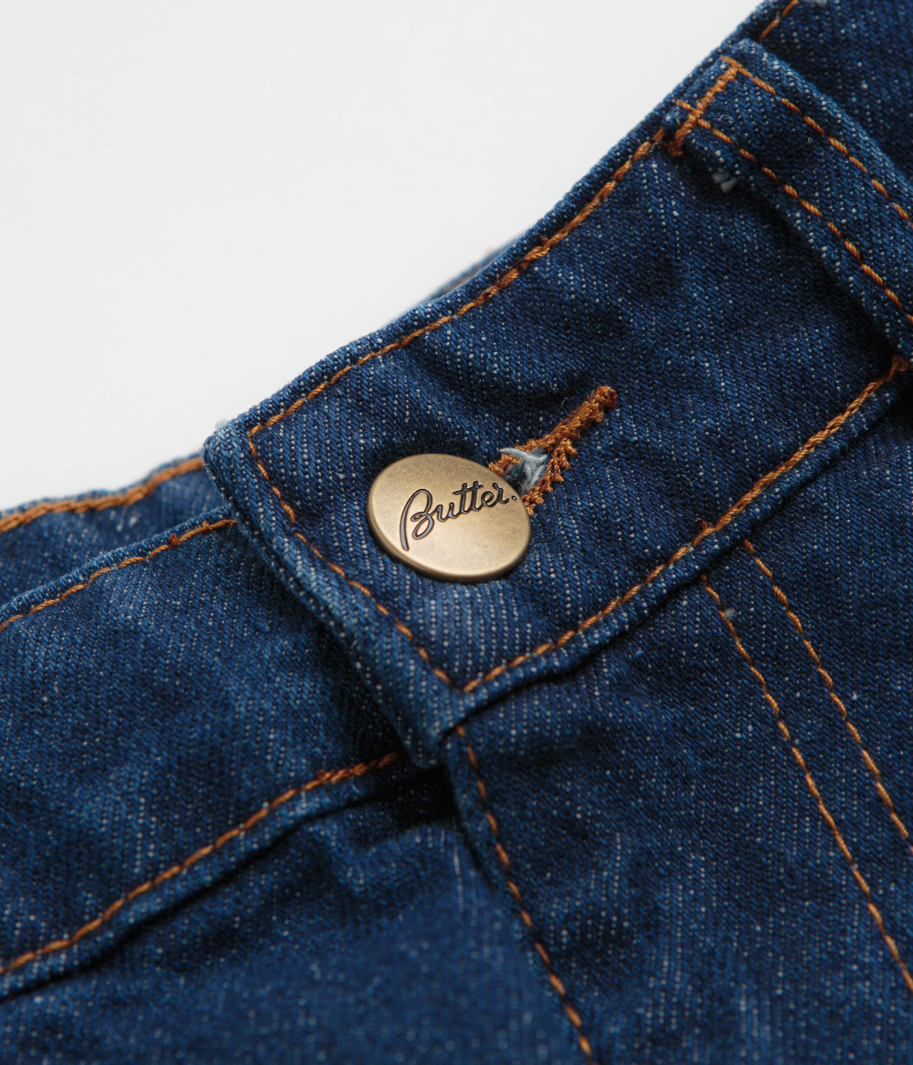 Butter Goods Relaxed Denim Jeans - Dark Indigo - Image 8