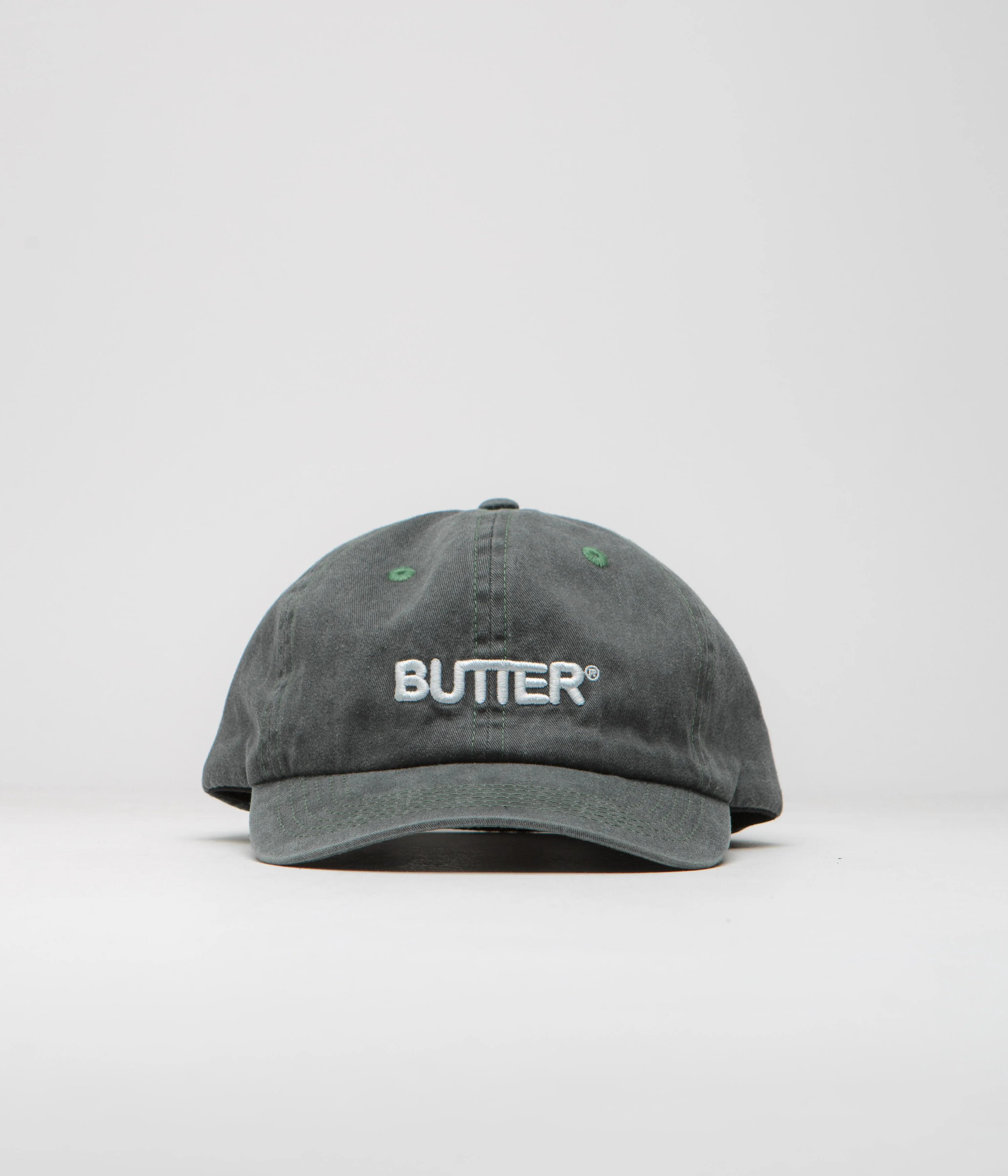 Butter Goods Rounded Logo Cap - Black - Image 2