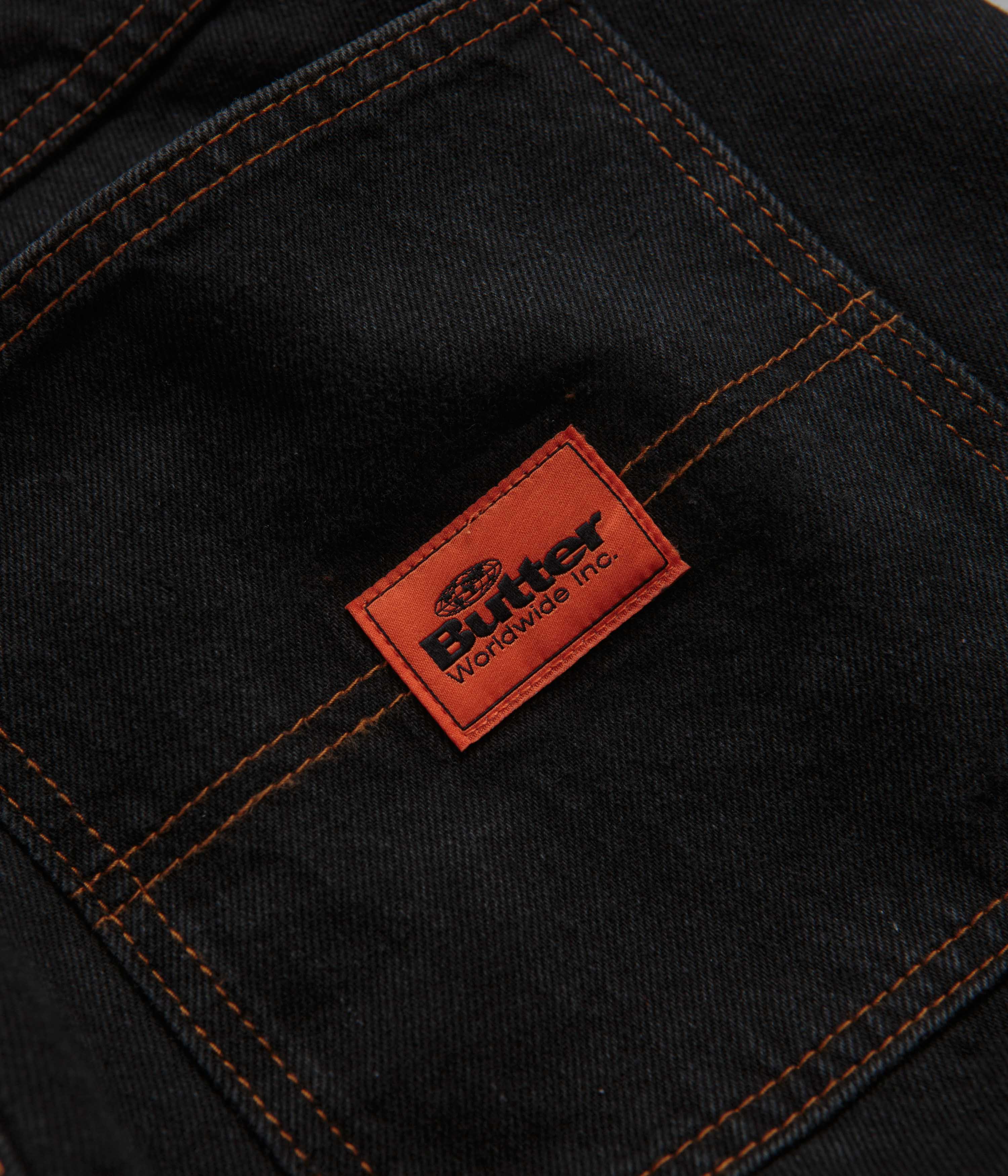 Butter Goods Santosuosso Cargo Jeans - Washed Black / Blue - Image 8