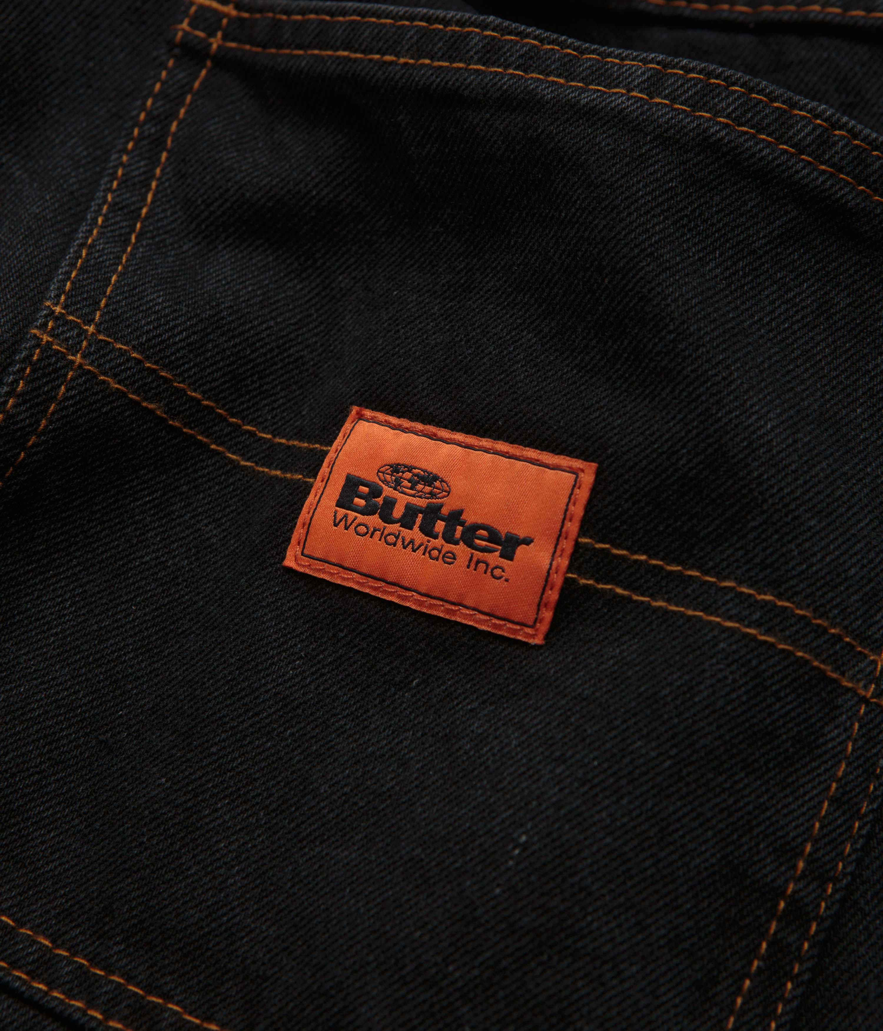 Butter Goods Santosuosso Denim Pants - Washed Black - Image 7