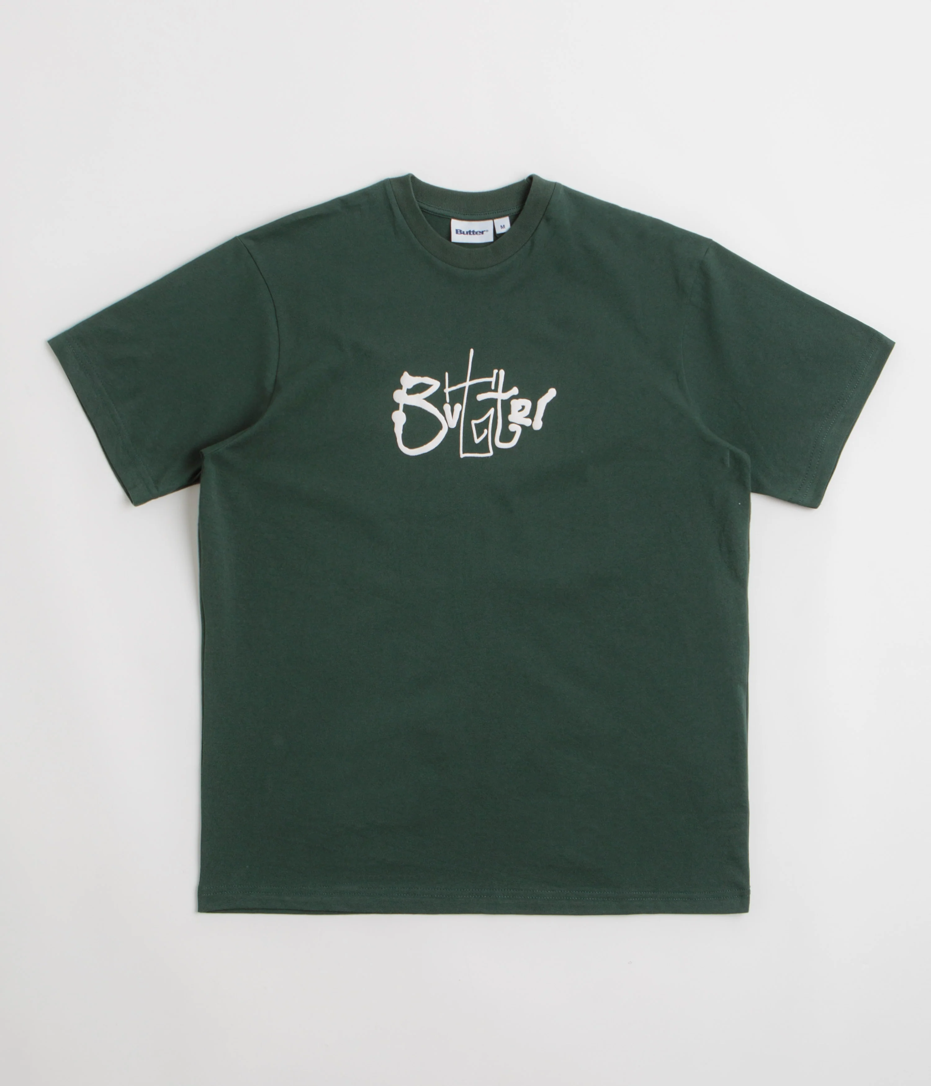 Butter Goods Scribble T-Shirt - Dark Forest