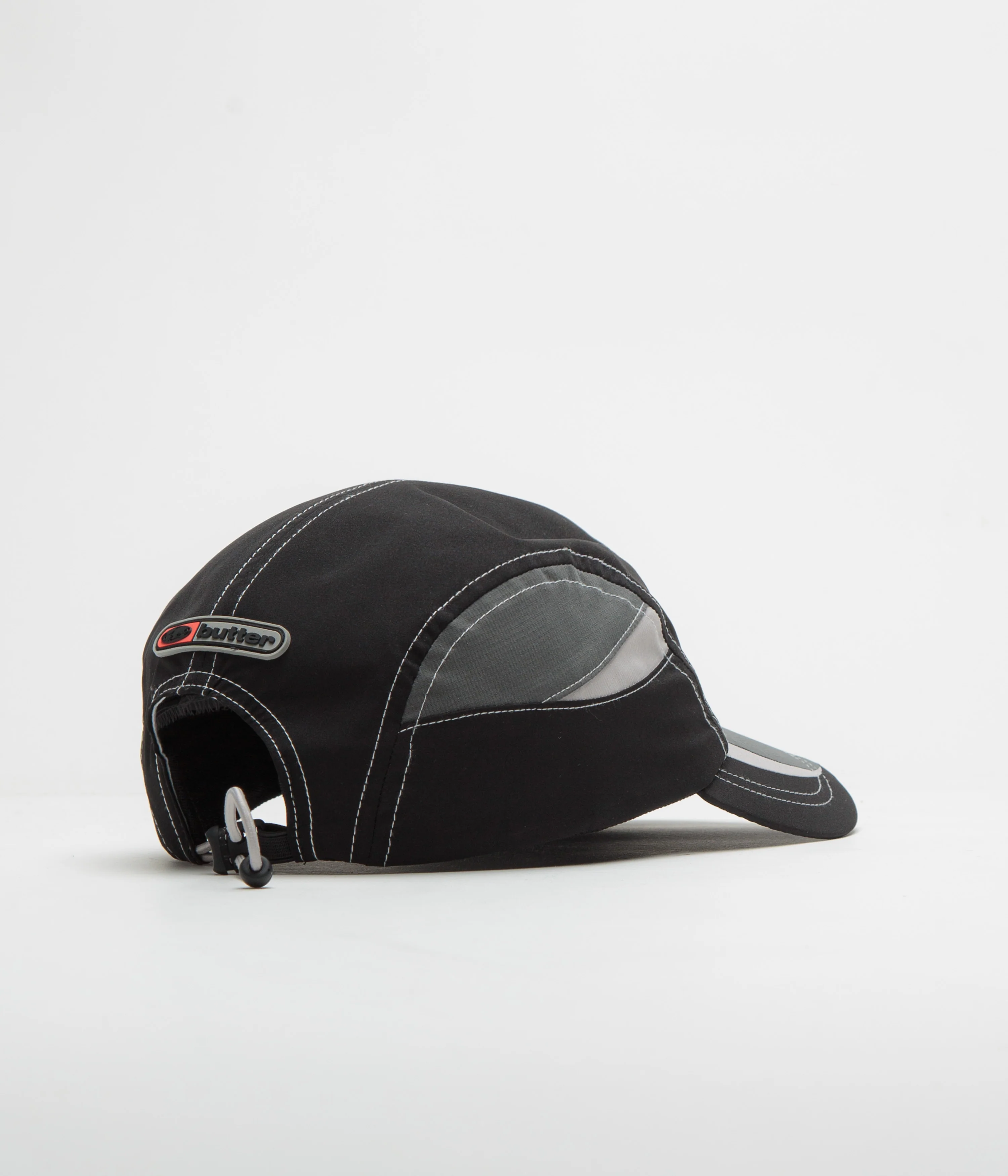 Butter Goods Sprint 4 Panel Cap - Black - Image 3