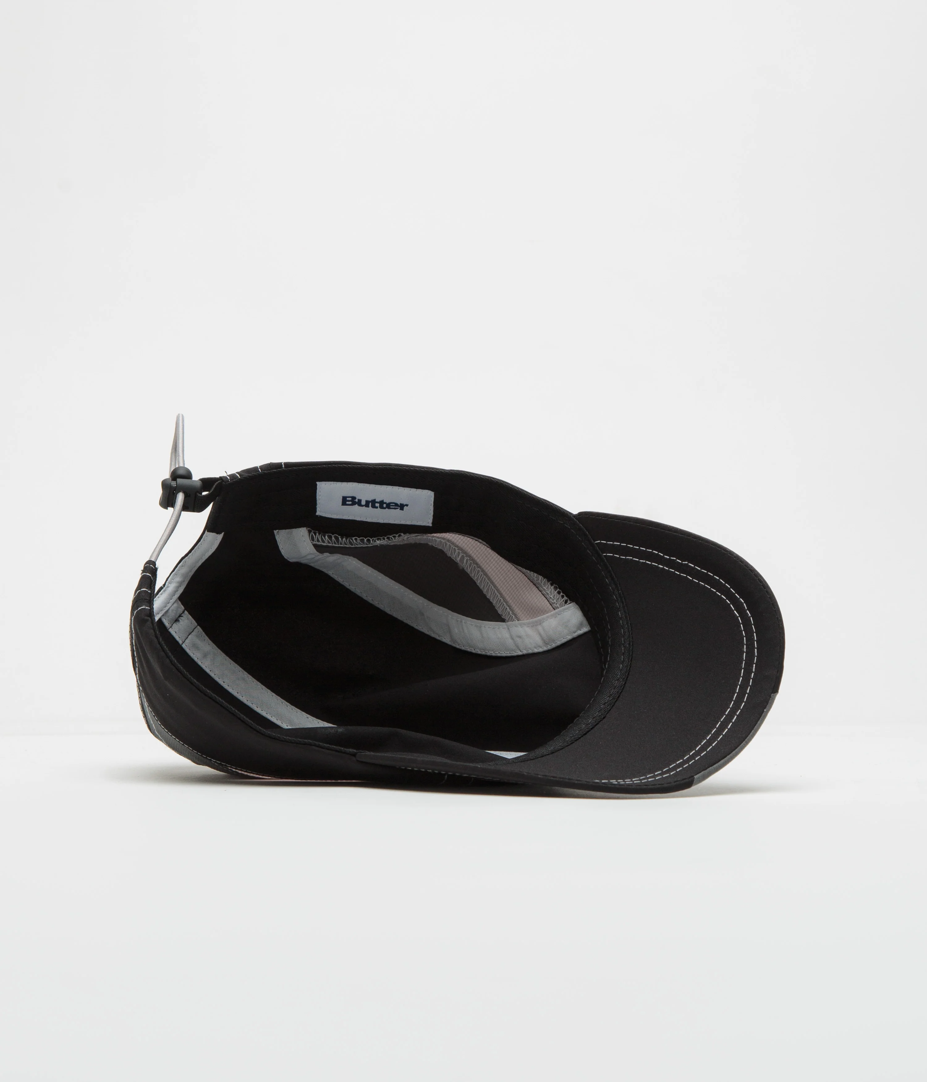 Butter Goods Sprint 4 Panel Cap - Black - Image 4