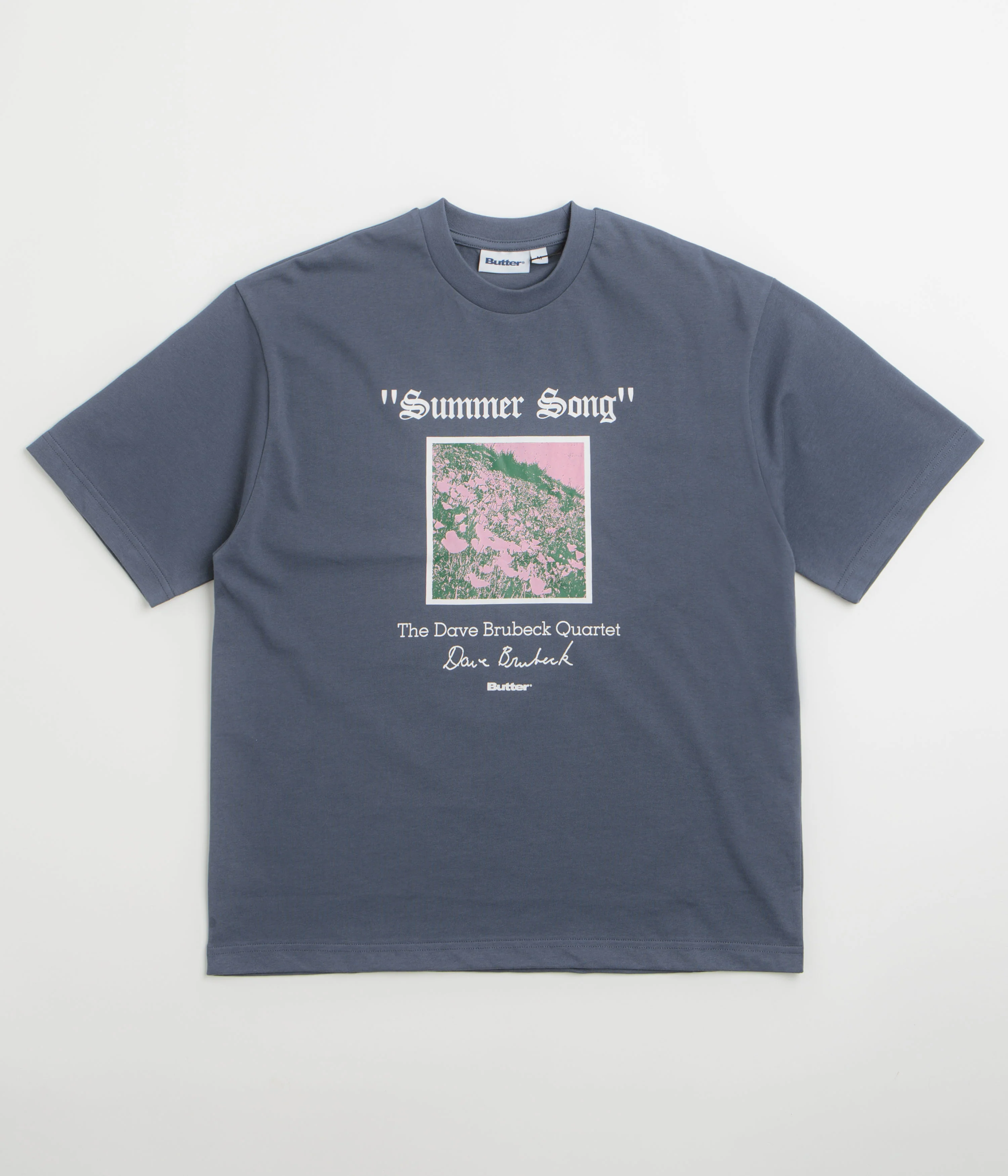 Butter Goods Summer Song T-Shirt - Steel