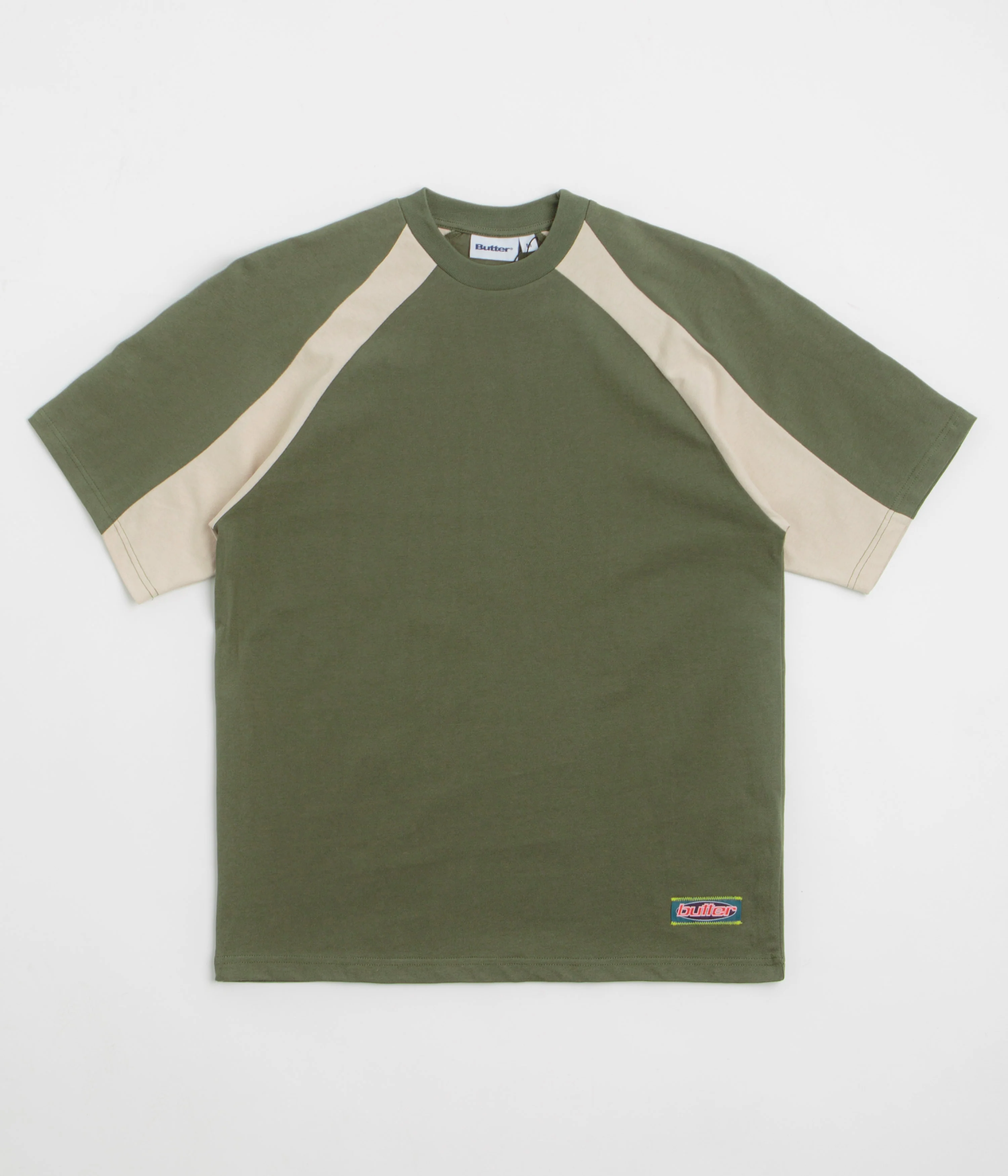 Butter Goods Surf Tech T-Shirt - Army