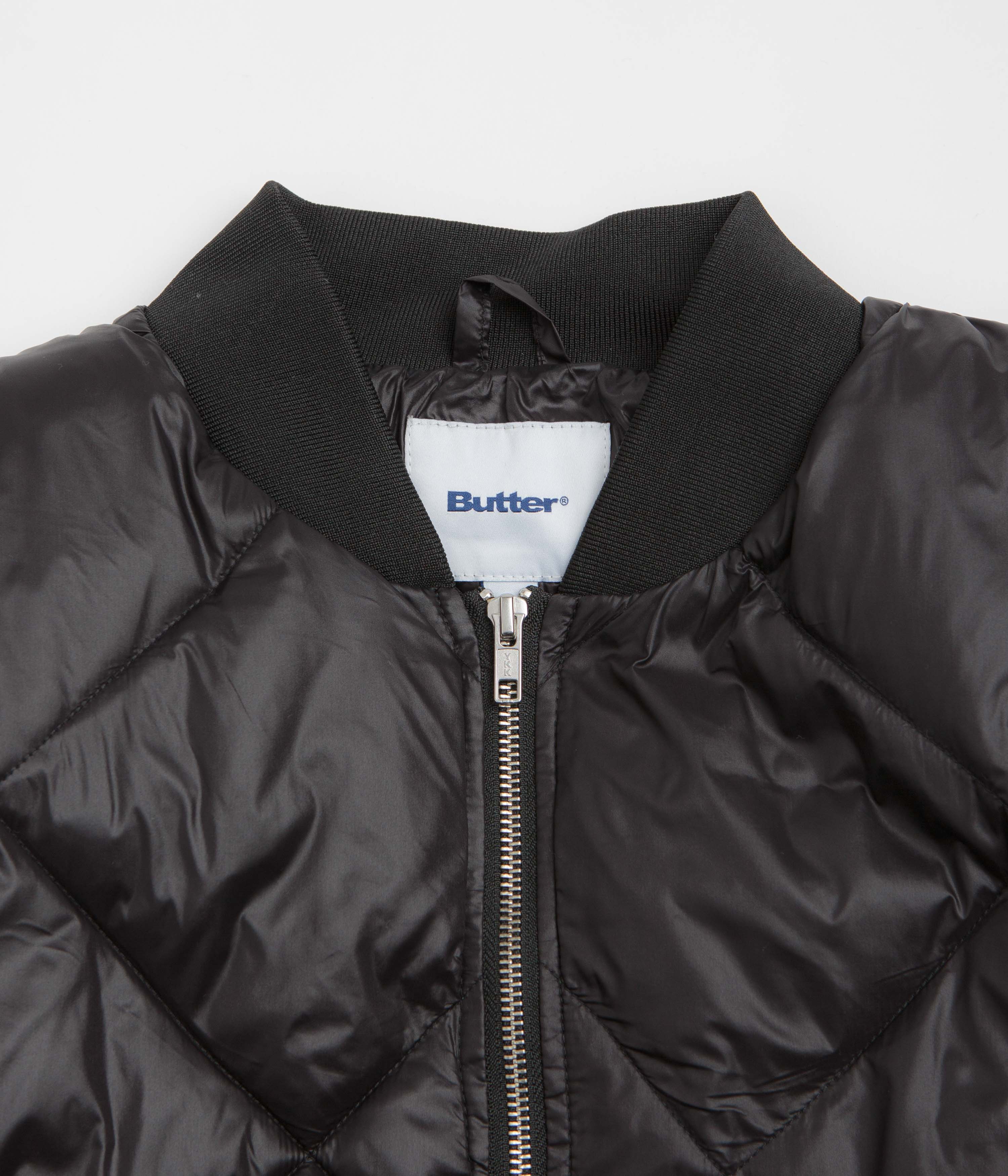 Butter Goods Temperature Bomber Jacket - Black - Image 5