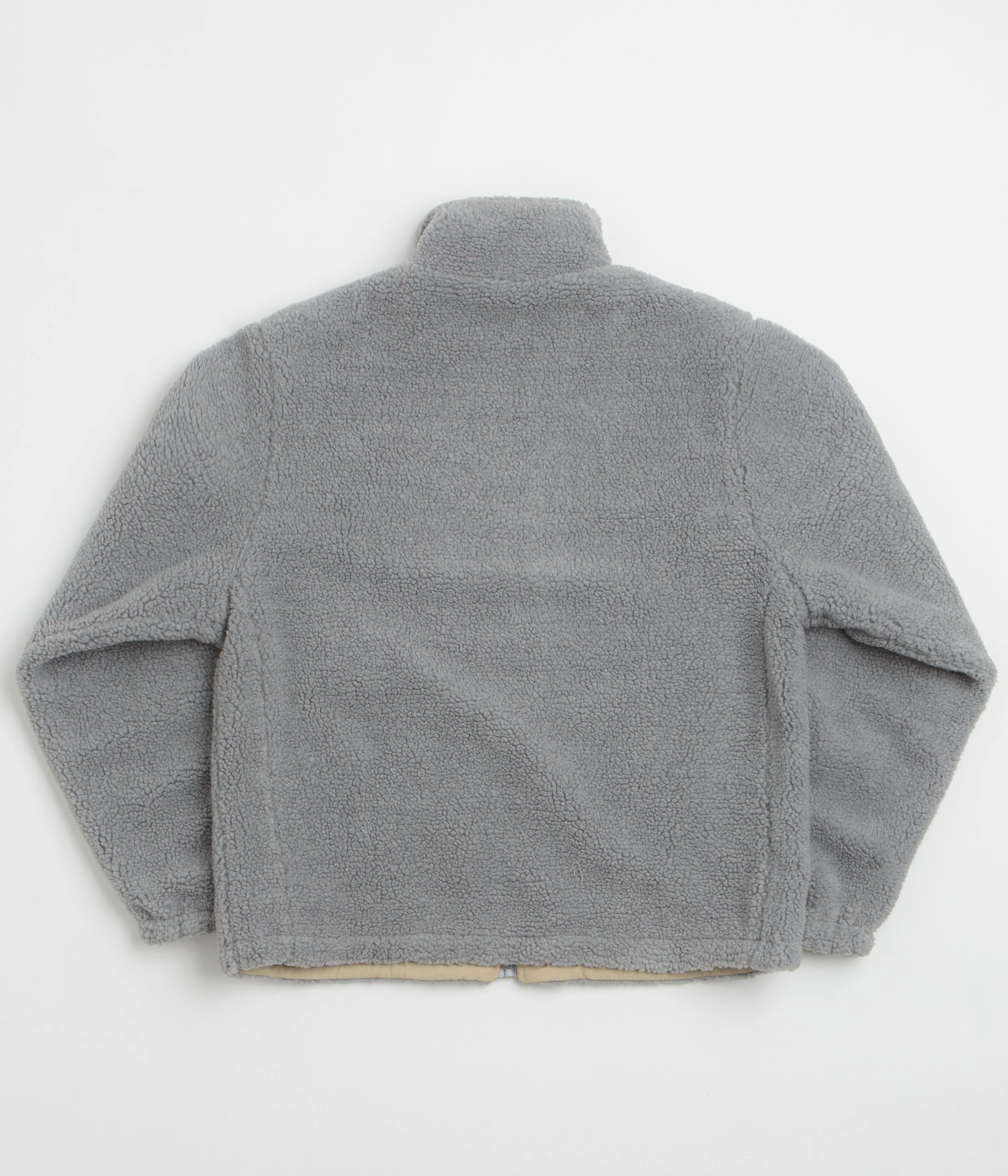 Butter Goods Terrain Highpile Jacket - Grey - Image 3