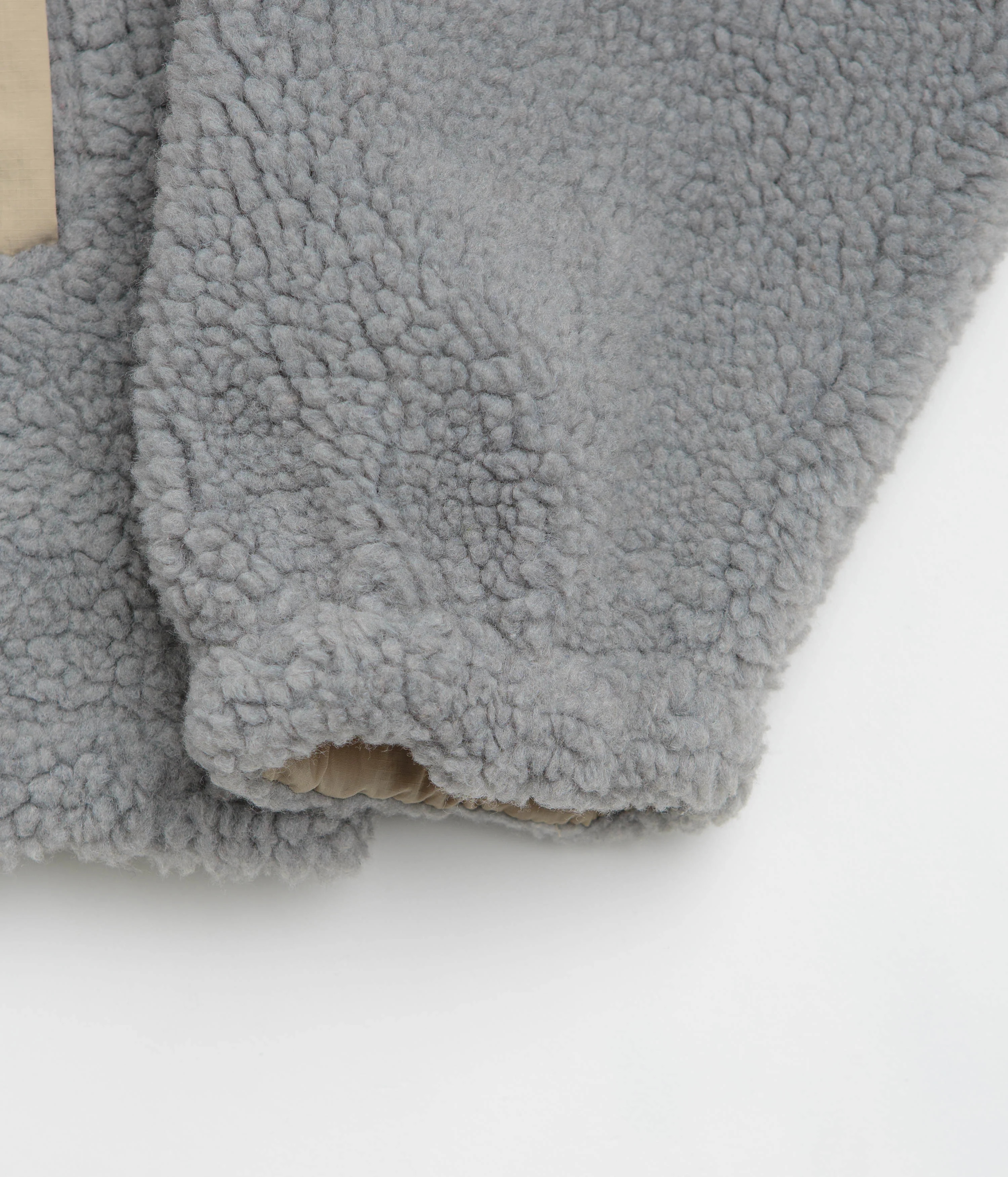 Butter Goods Terrain Highpile Jacket - Grey - Image 7