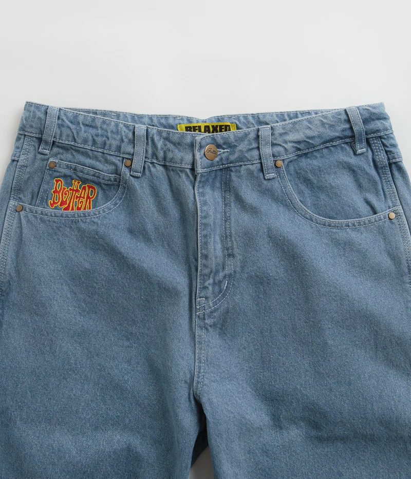 Butter Goods Tour Jeans - Washed Indigo - Image 4