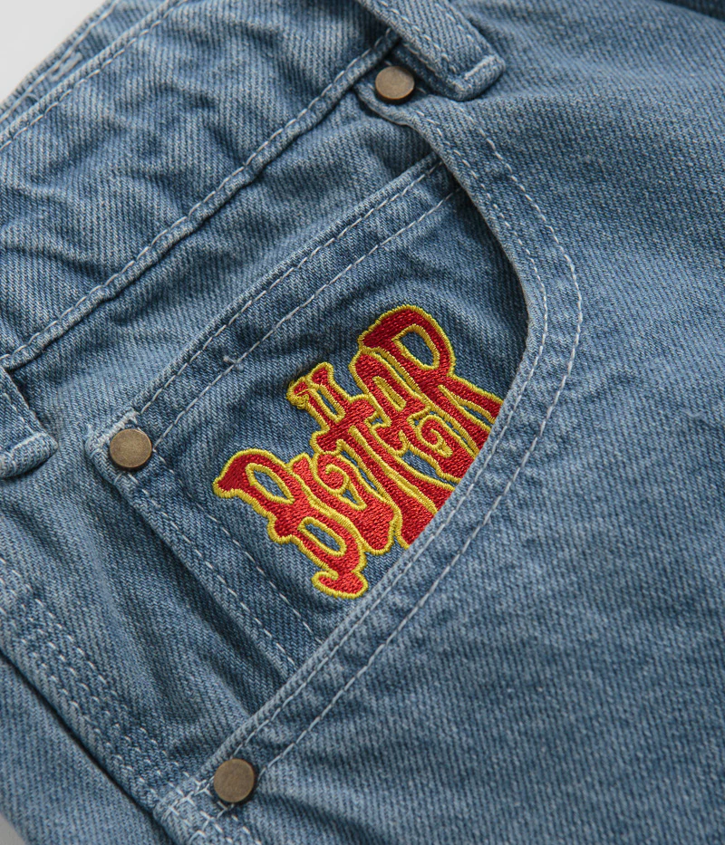 Butter Goods Tour Jeans - Washed Indigo - Image 7