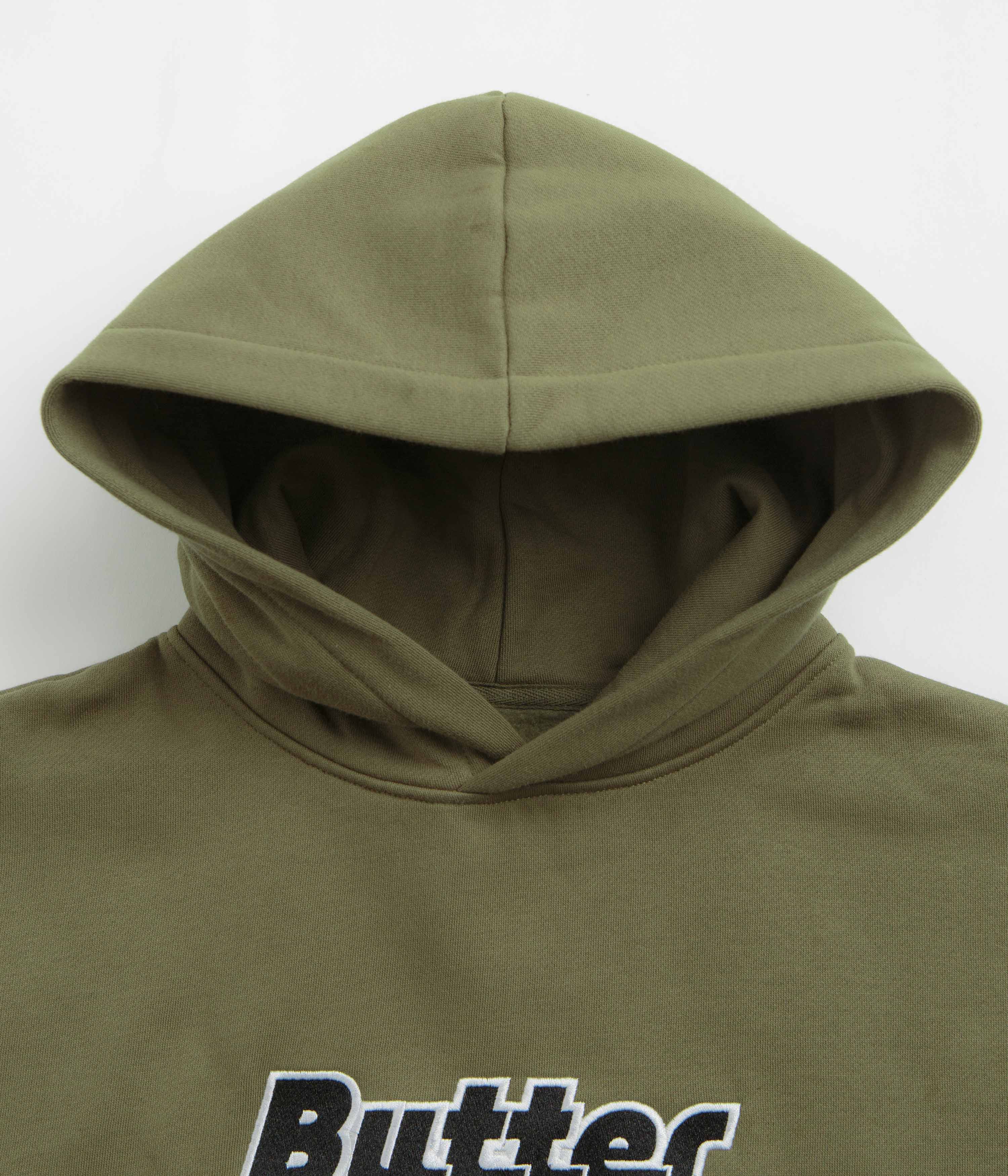 Butter Goods Transit Hoodie - Army - Image 3