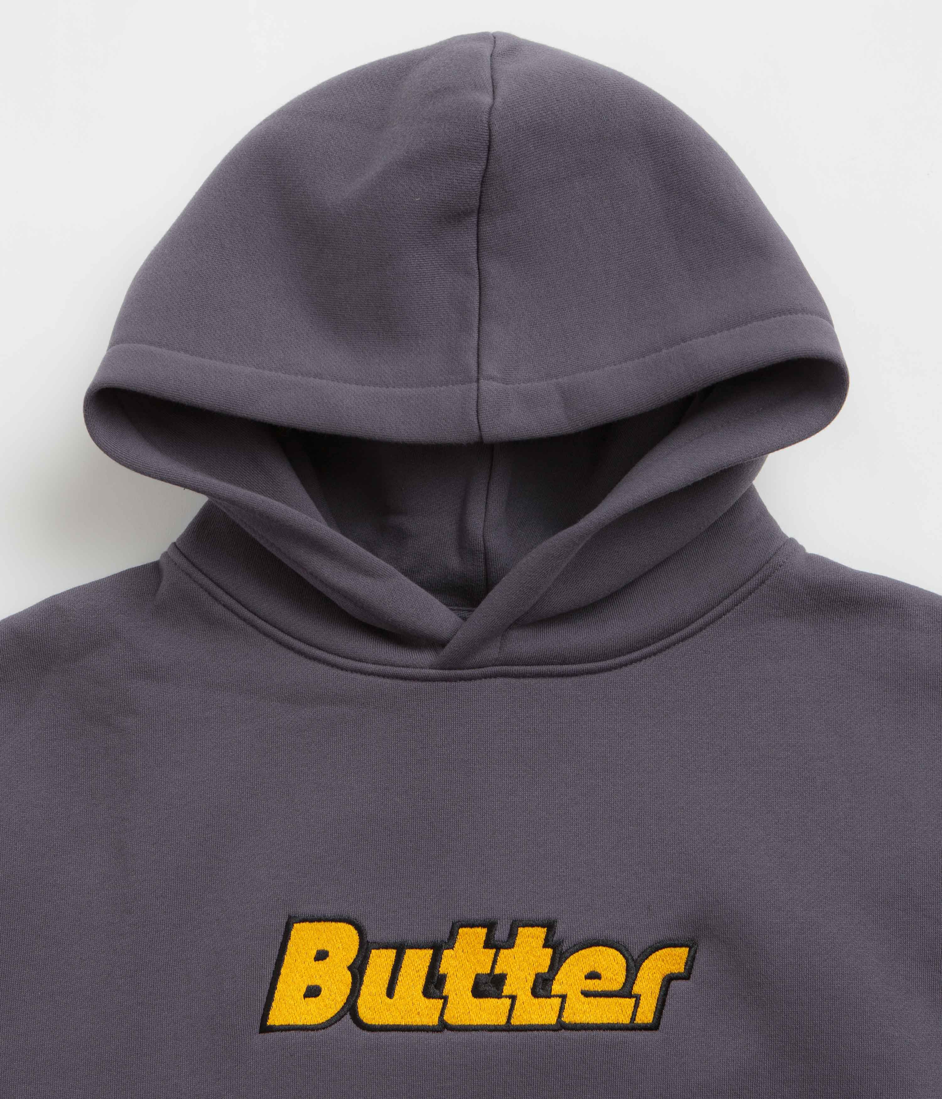 Butter Goods Transit Hoodie - Lead Blue - Image 2