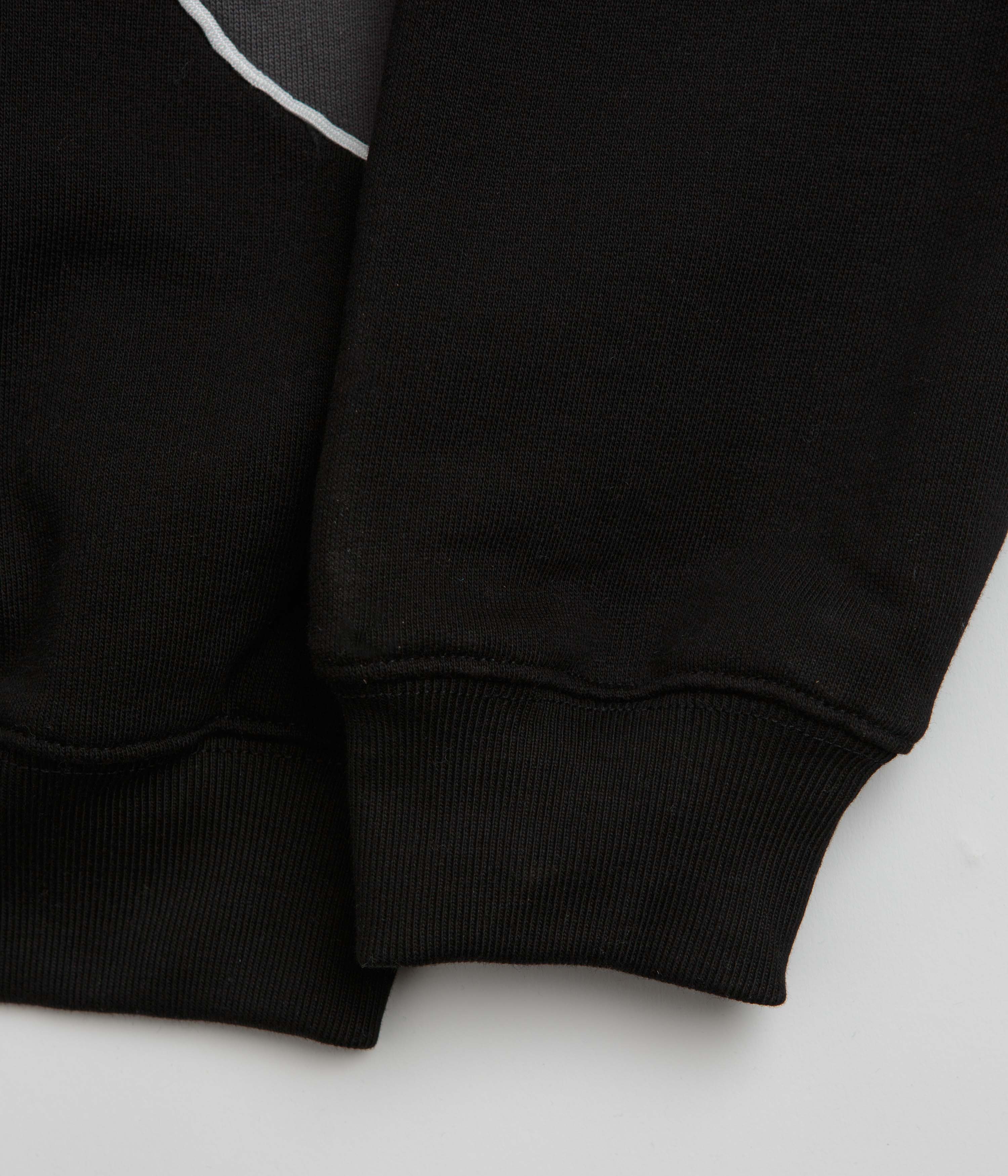 Butter Goods Tread Crewneck Sweatshirt - Black / Charcoal - Image 4