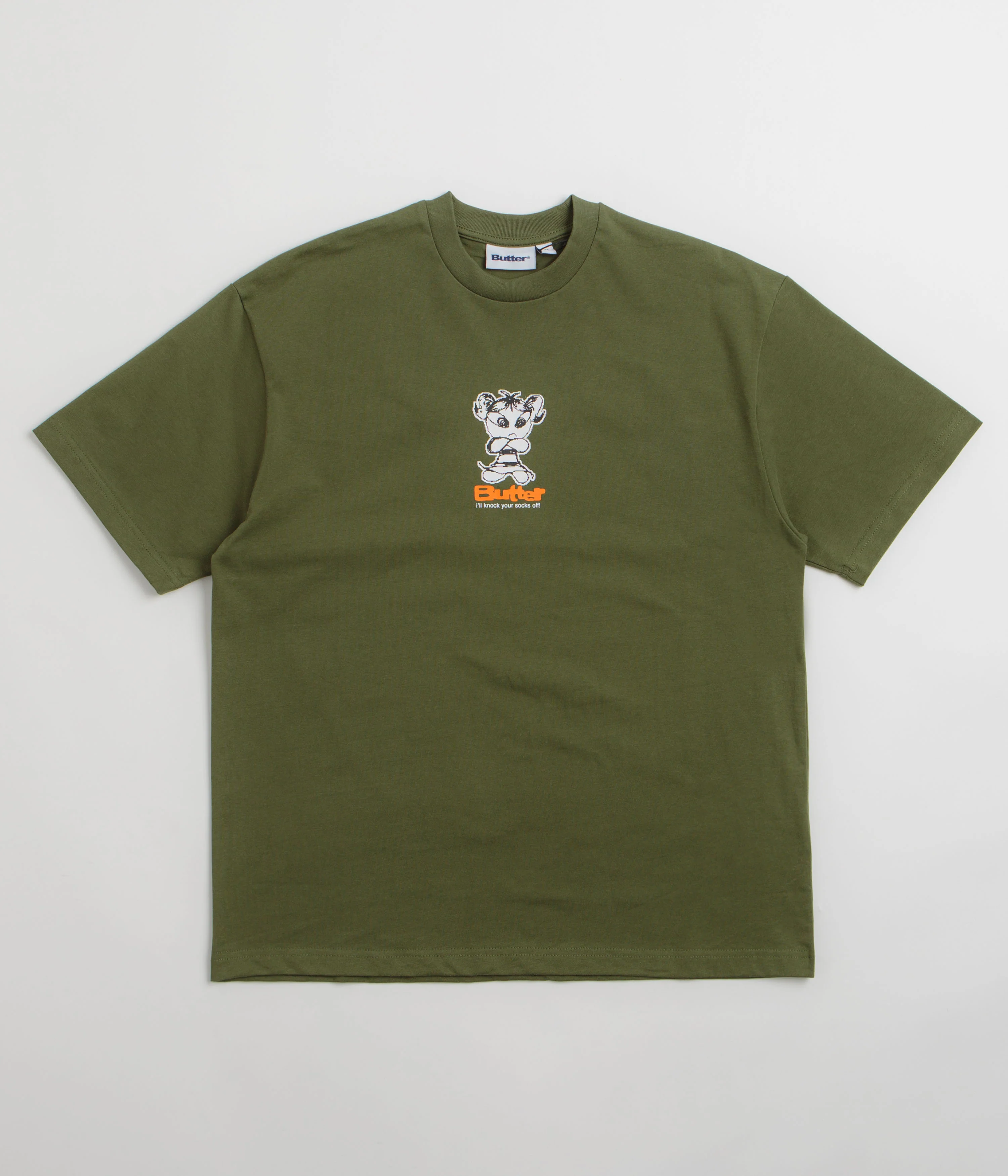 Butter Goods Vexed T-Shirt - Army