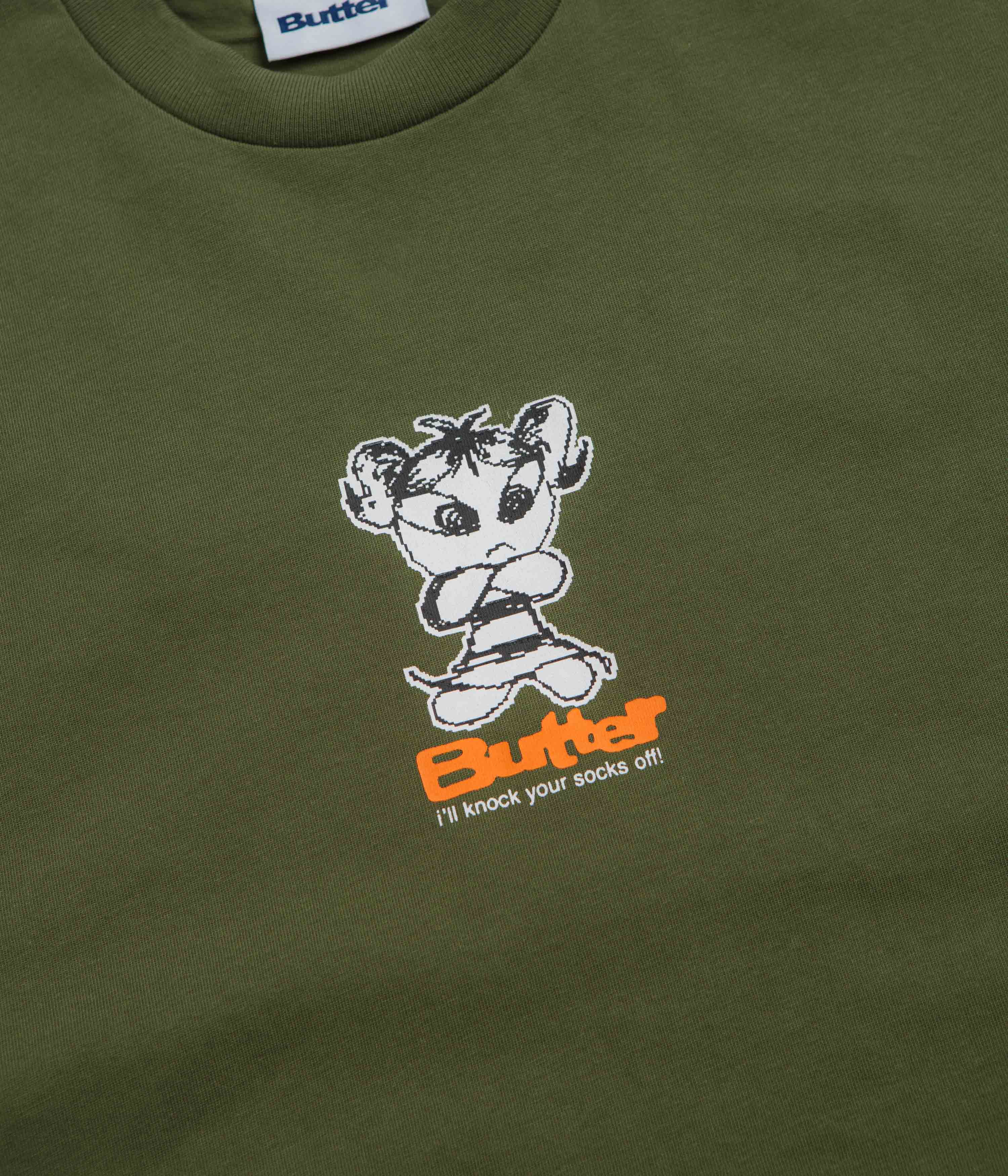 Butter Goods Vexed T-Shirt - Army - Image 3