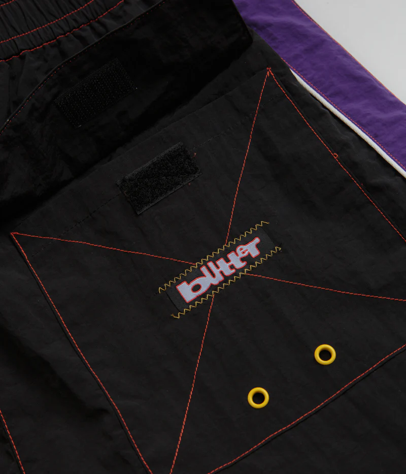 Butter Goods Warped Board Shorts - Black - Image 8