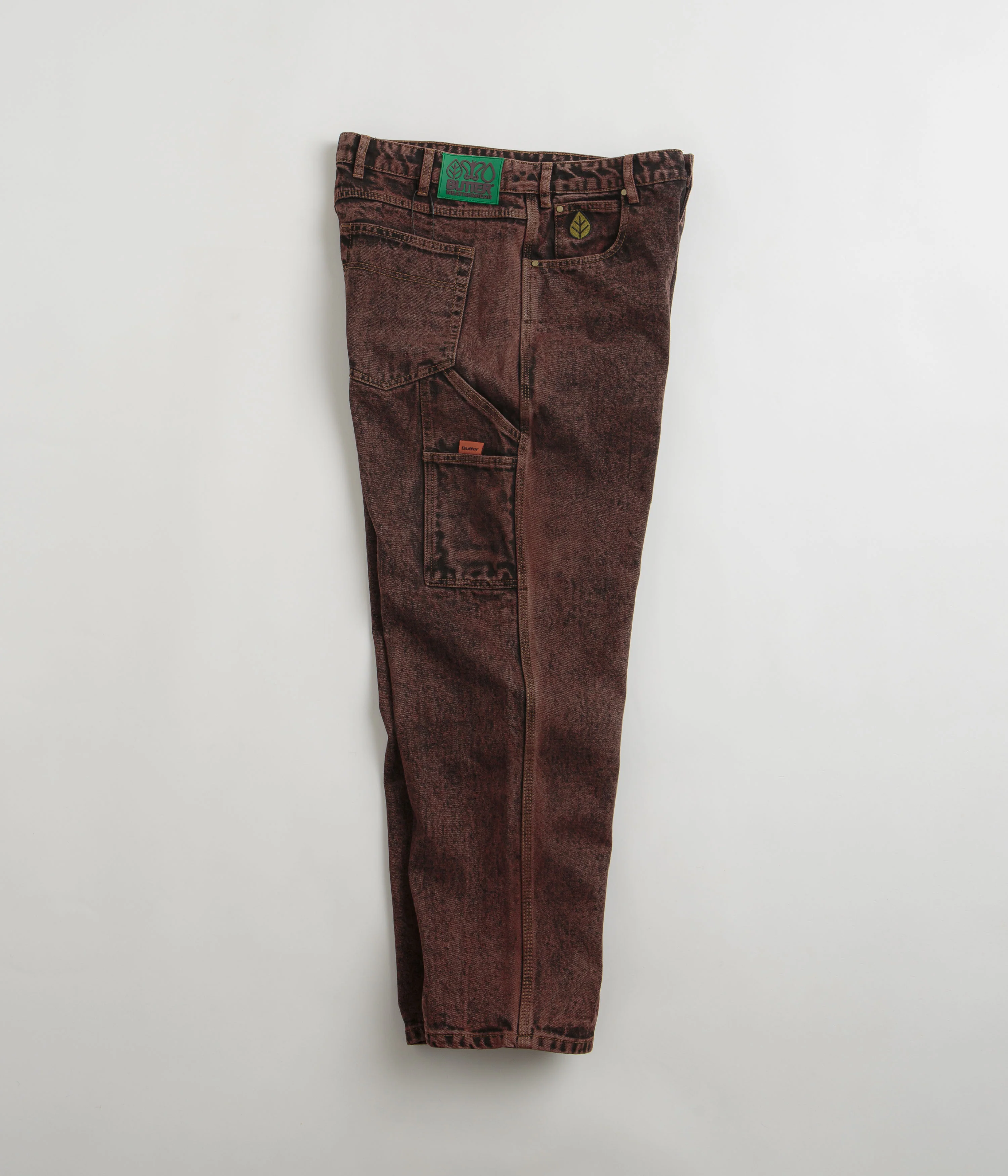 Butter Goods Weathergear Heavyweight Jeans - Plum Wash - Image 2