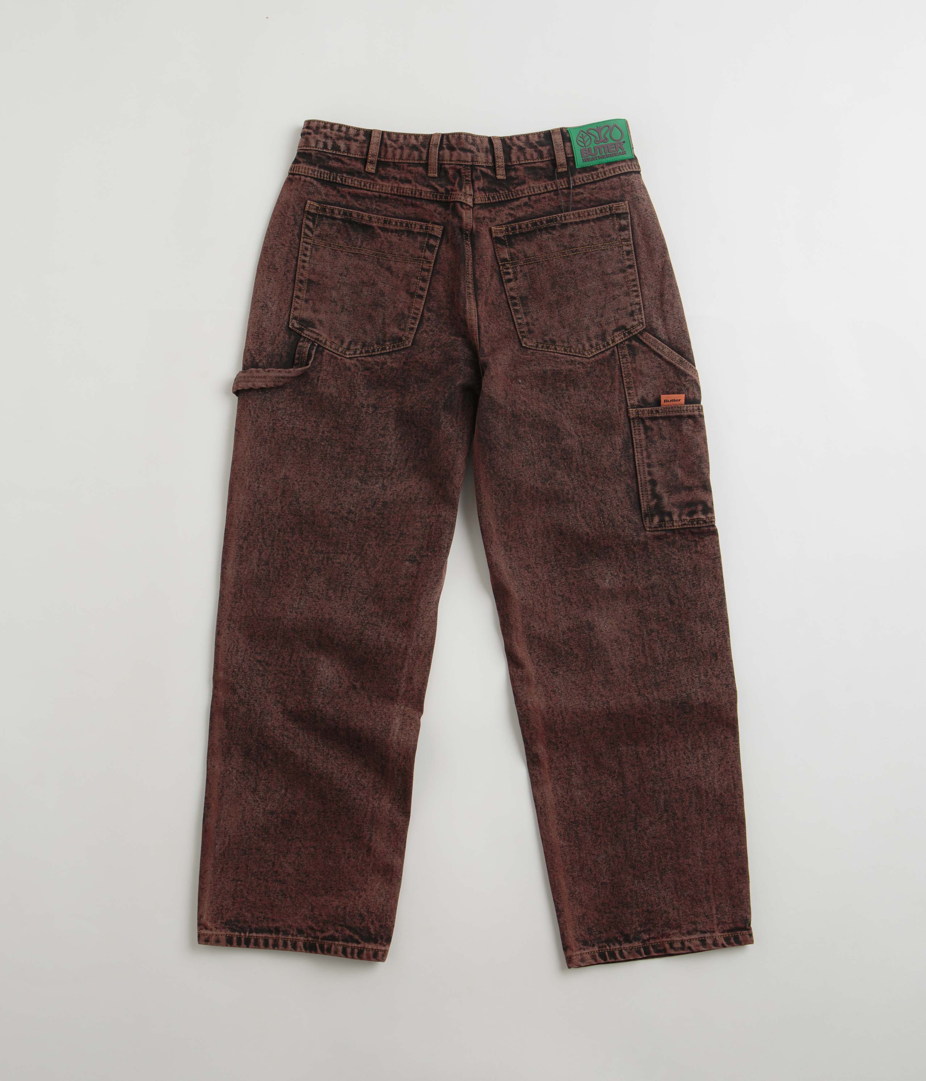 Butter Goods Weathergear Heavyweight Jeans - Plum Wash - Image 3