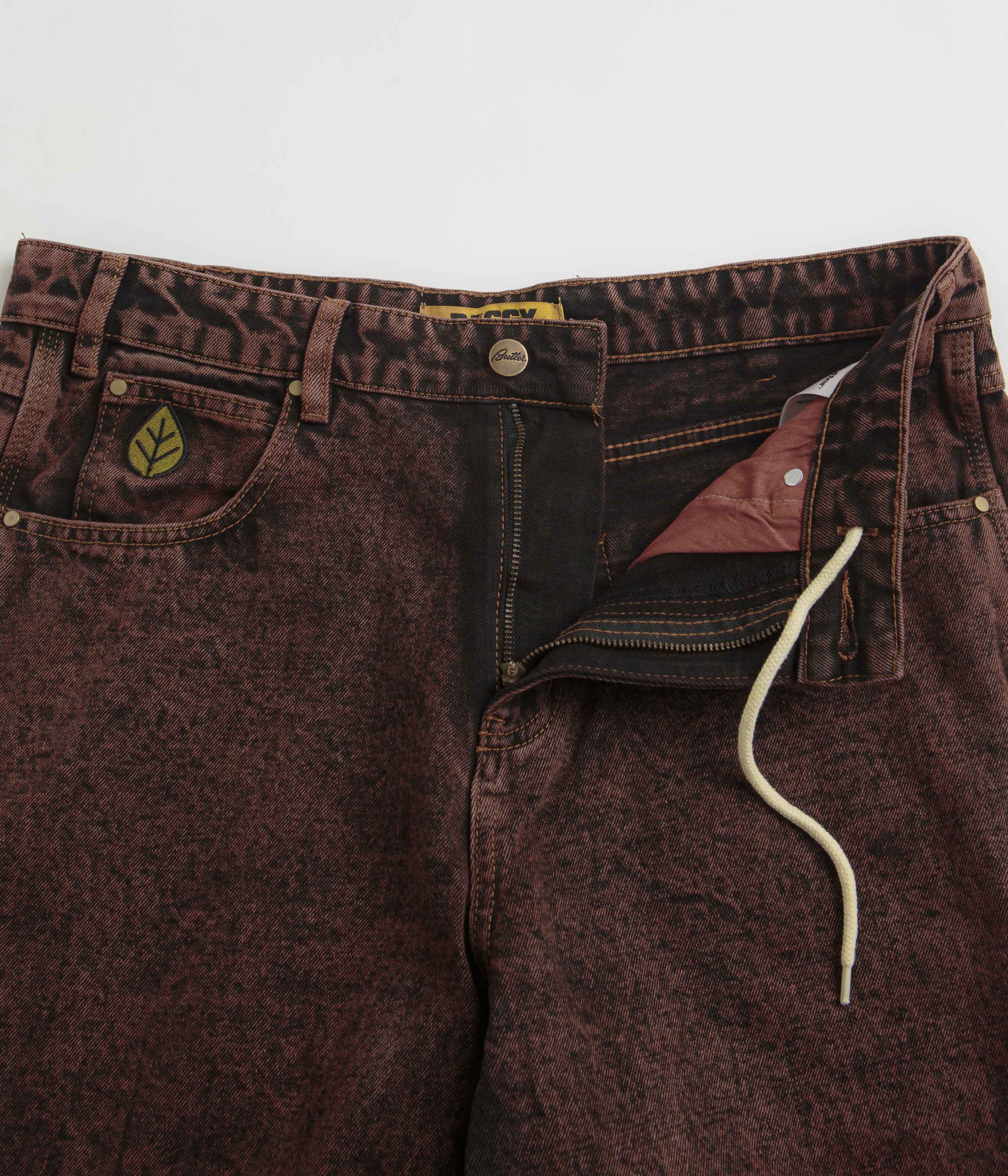 Butter Goods Weathergear Heavyweight Jeans - Plum Wash - Image 7