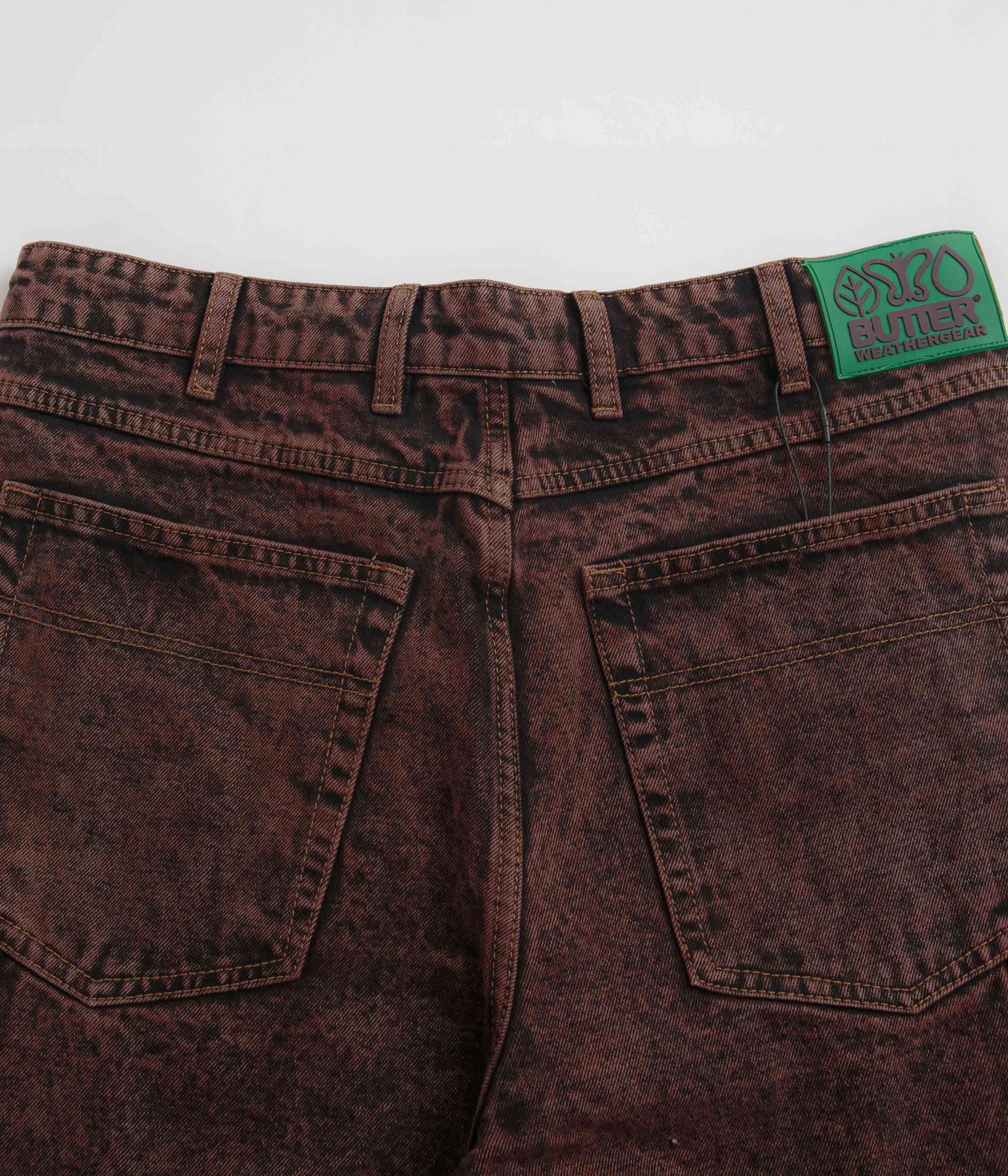Butter Goods Weathergear Heavyweight Jeans - Plum Wash - Image 8