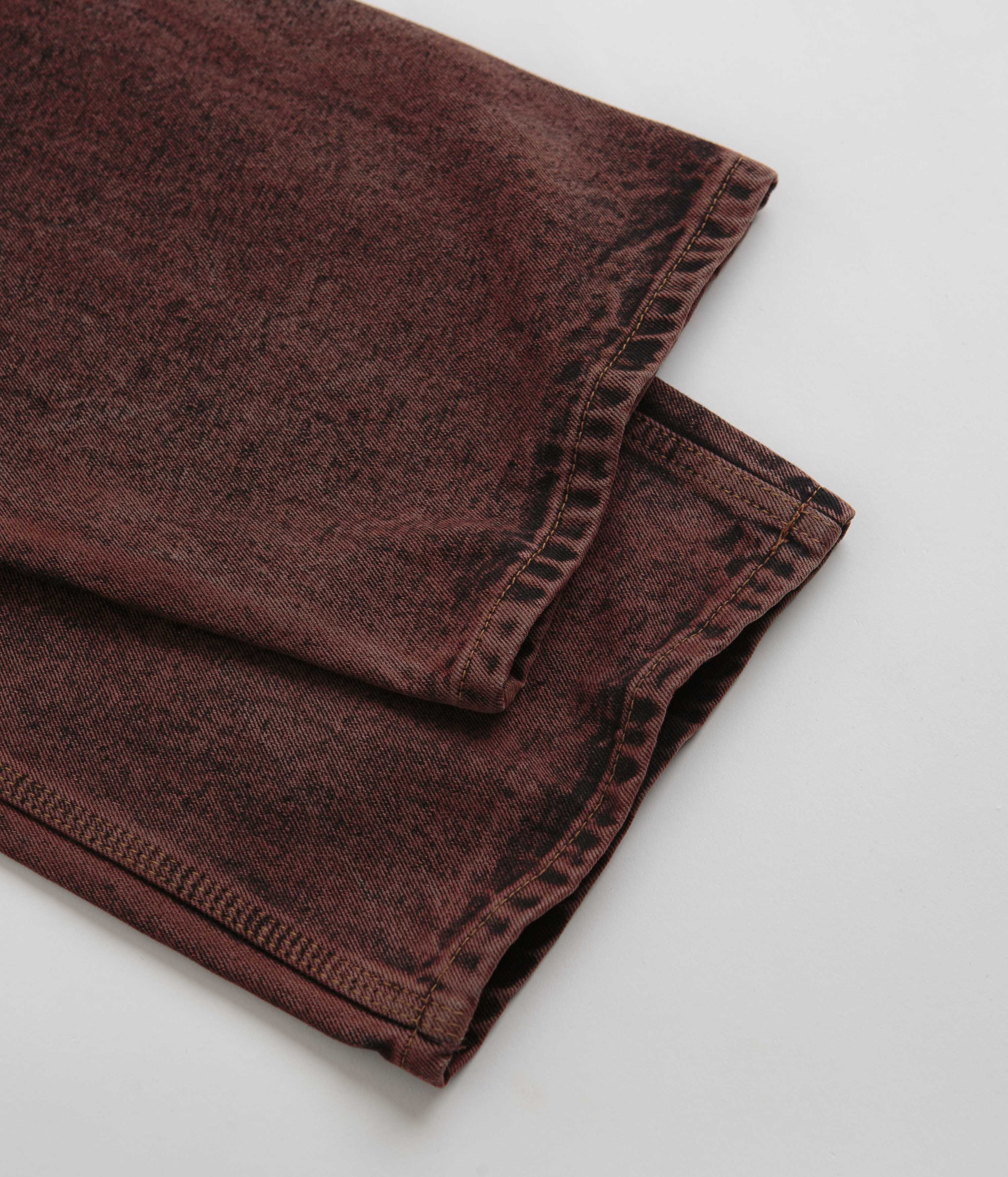 Butter Goods Weathergear Heavyweight Jeans - Plum Wash - Image 9