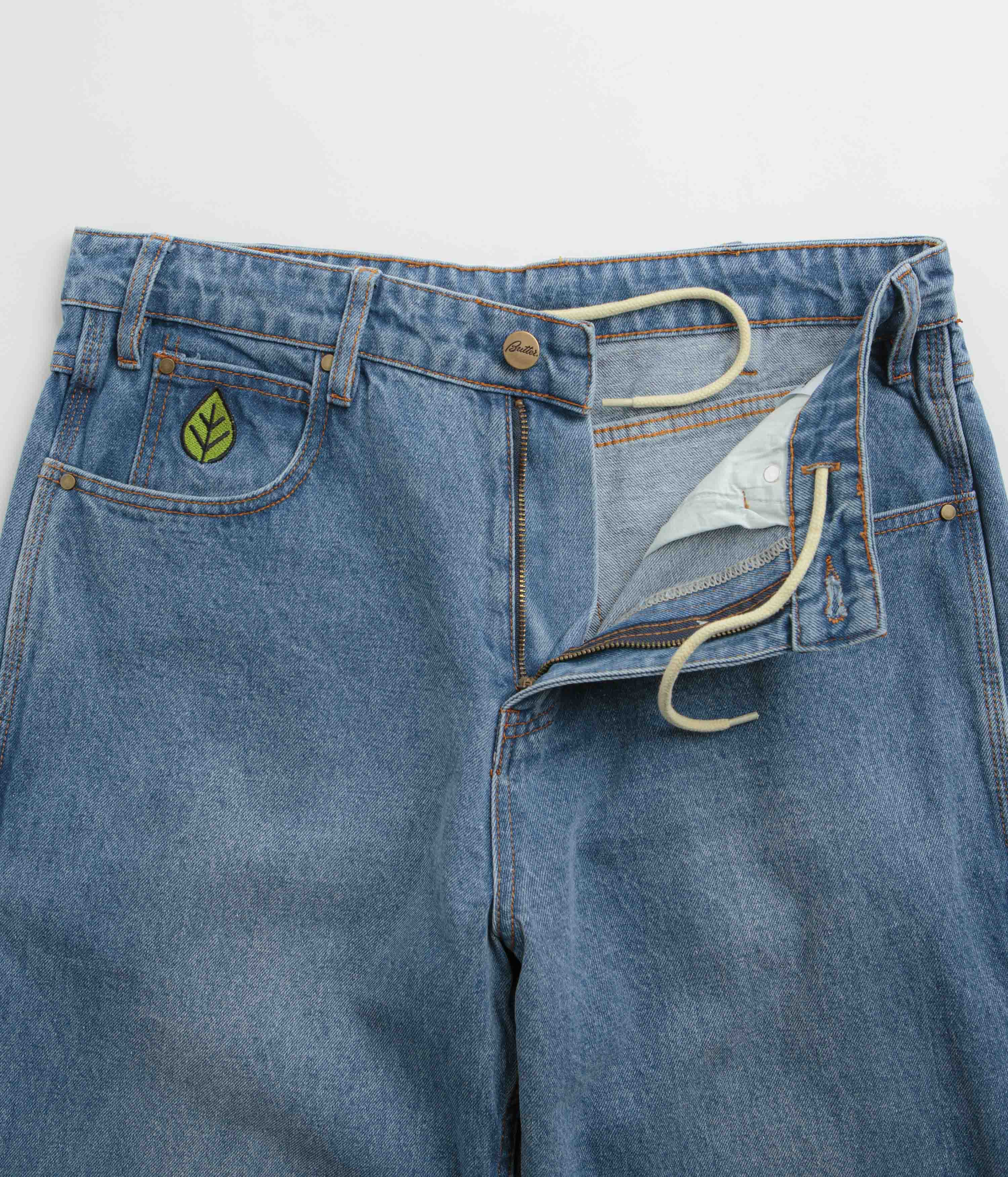 Butter Goods Weathergear Heavyweight Jeans - Worn Indigo - Image 5