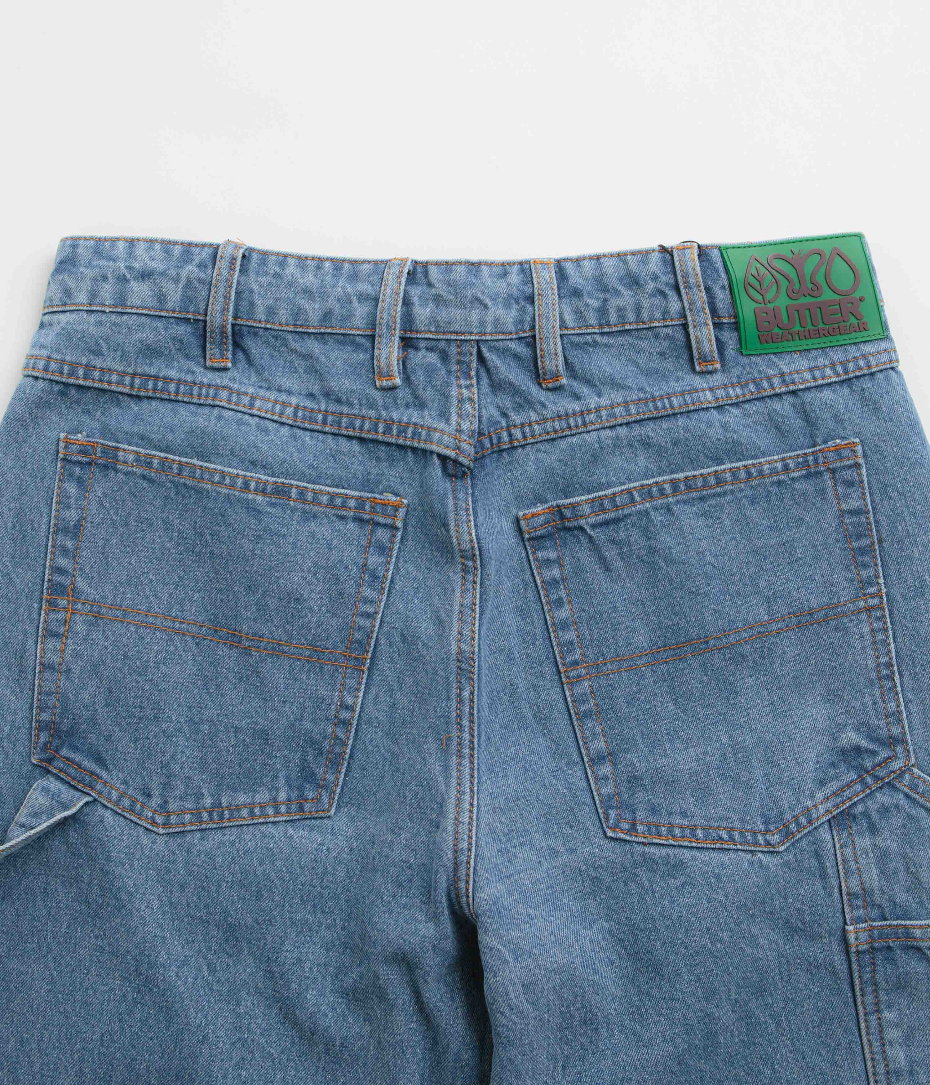 Butter Goods Weathergear Heavyweight Jeans - Worn Indigo - Image 6