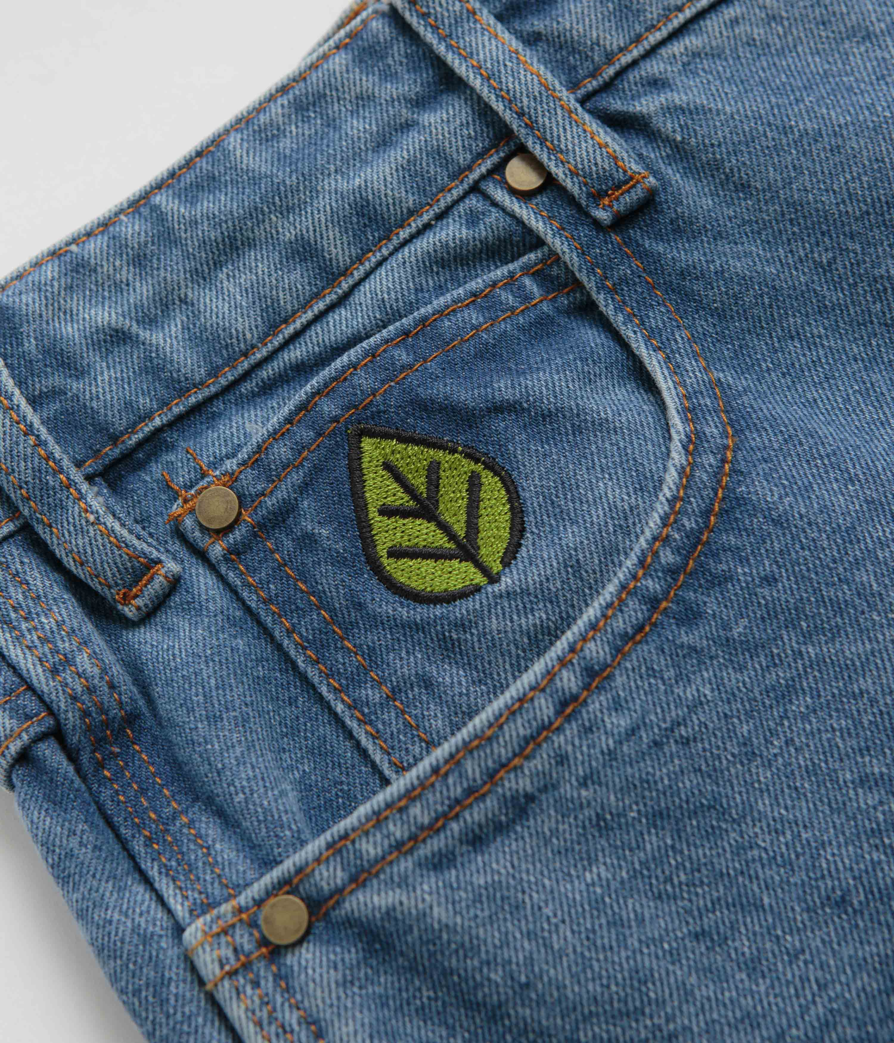Butter Goods Weathergear Heavyweight Jeans - Worn Indigo - Image 7