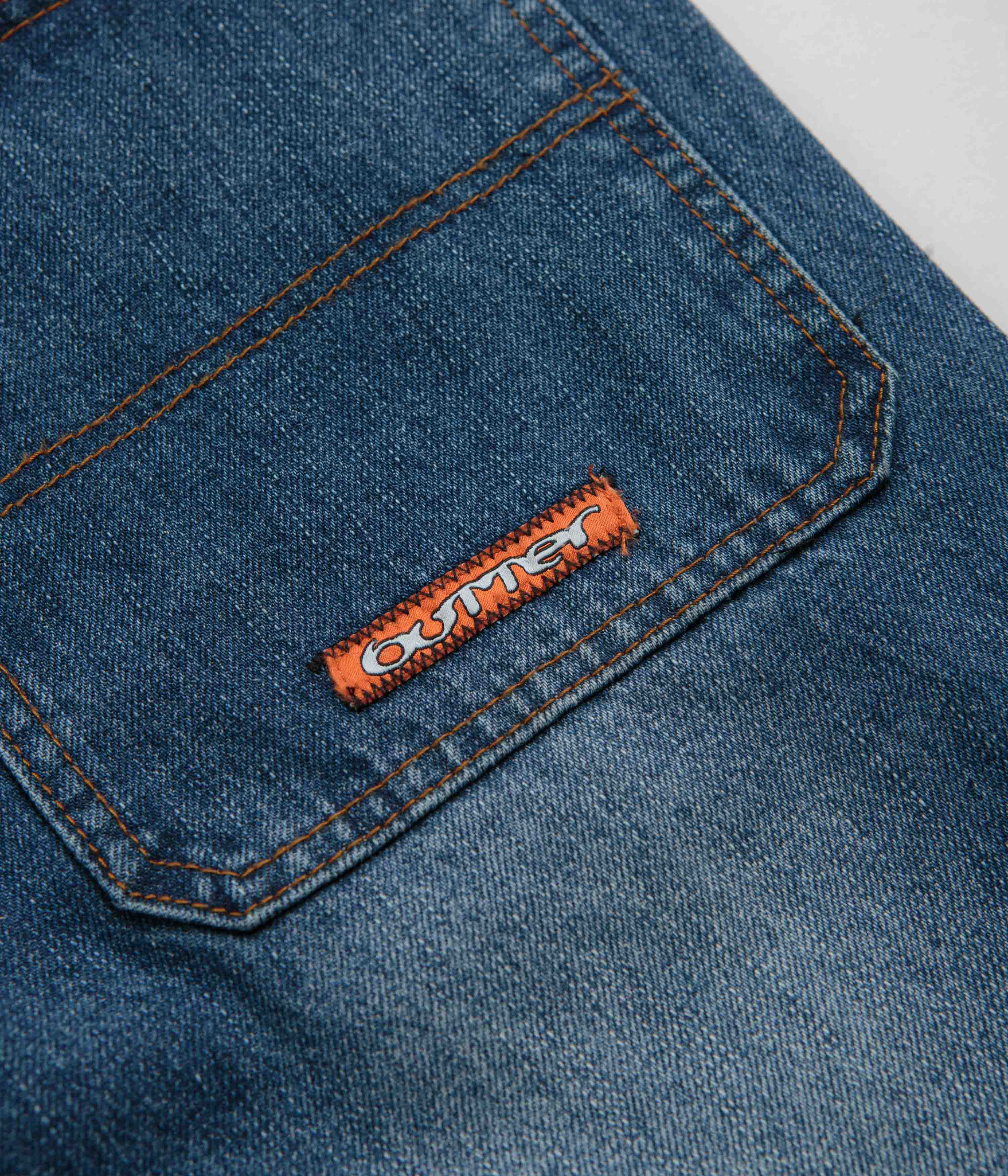 Butter Goods Witness Jeans - Mid Indigo Slub - Image 7