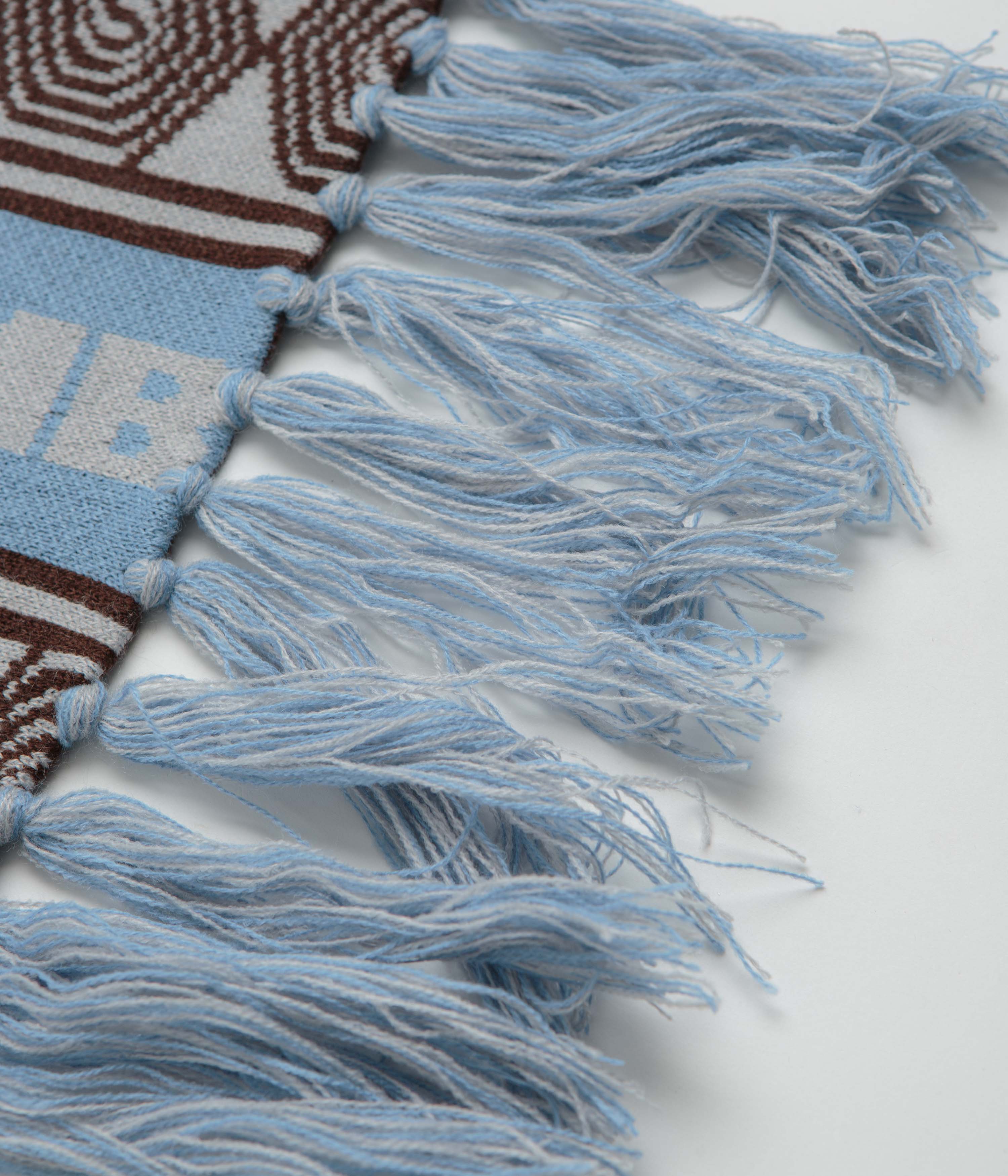 Butter Goods x Umbro Vert Scarf - Sky / Brown - Image 3
