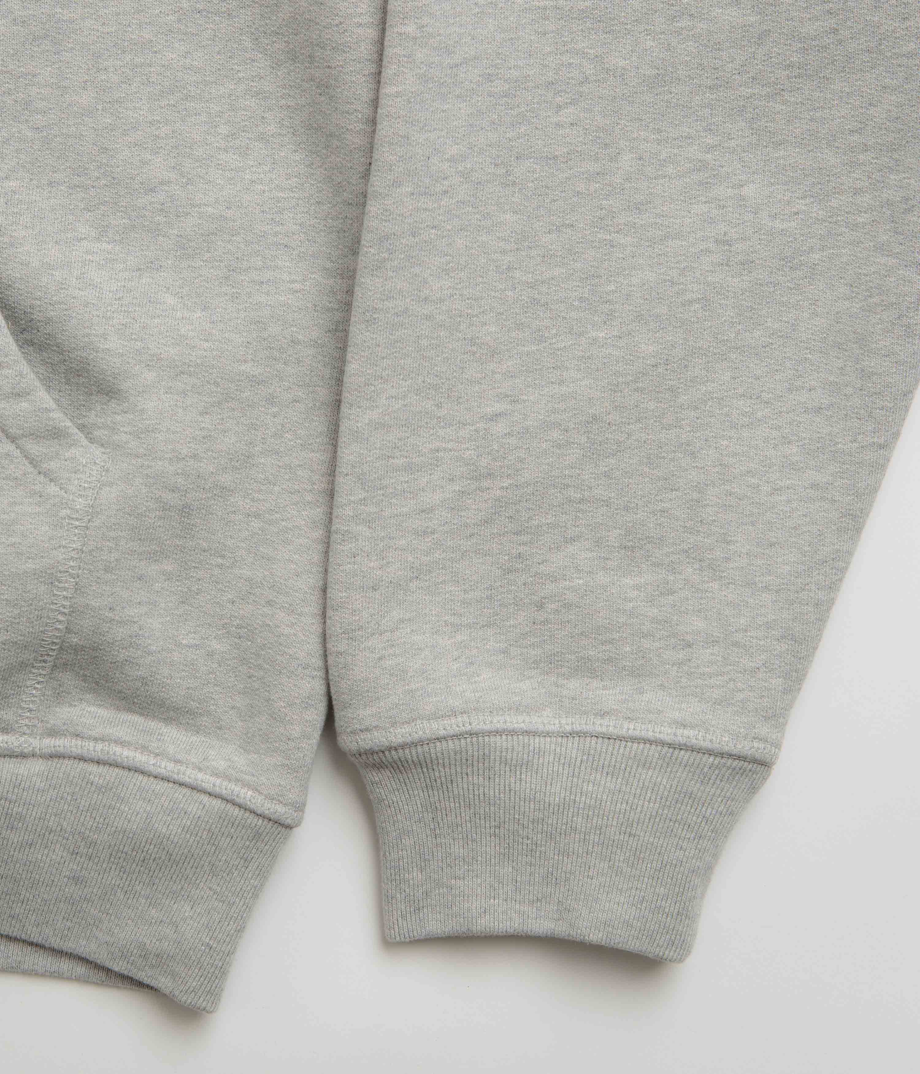 by Parra 1976 Logo Zip Hoodie - Heather Grey - Image 4
