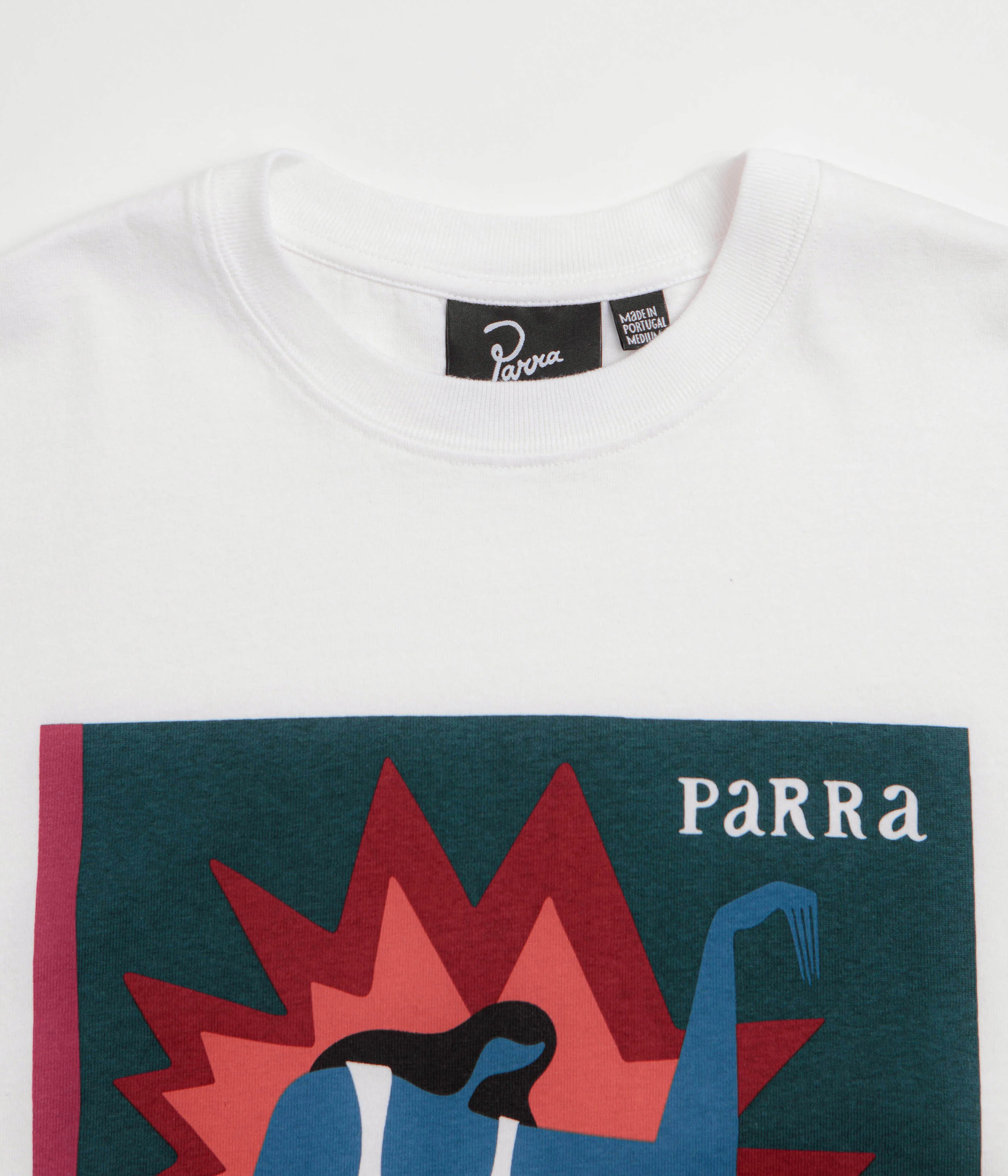 by Parra Baseketball T-Shirt - White - Image 4