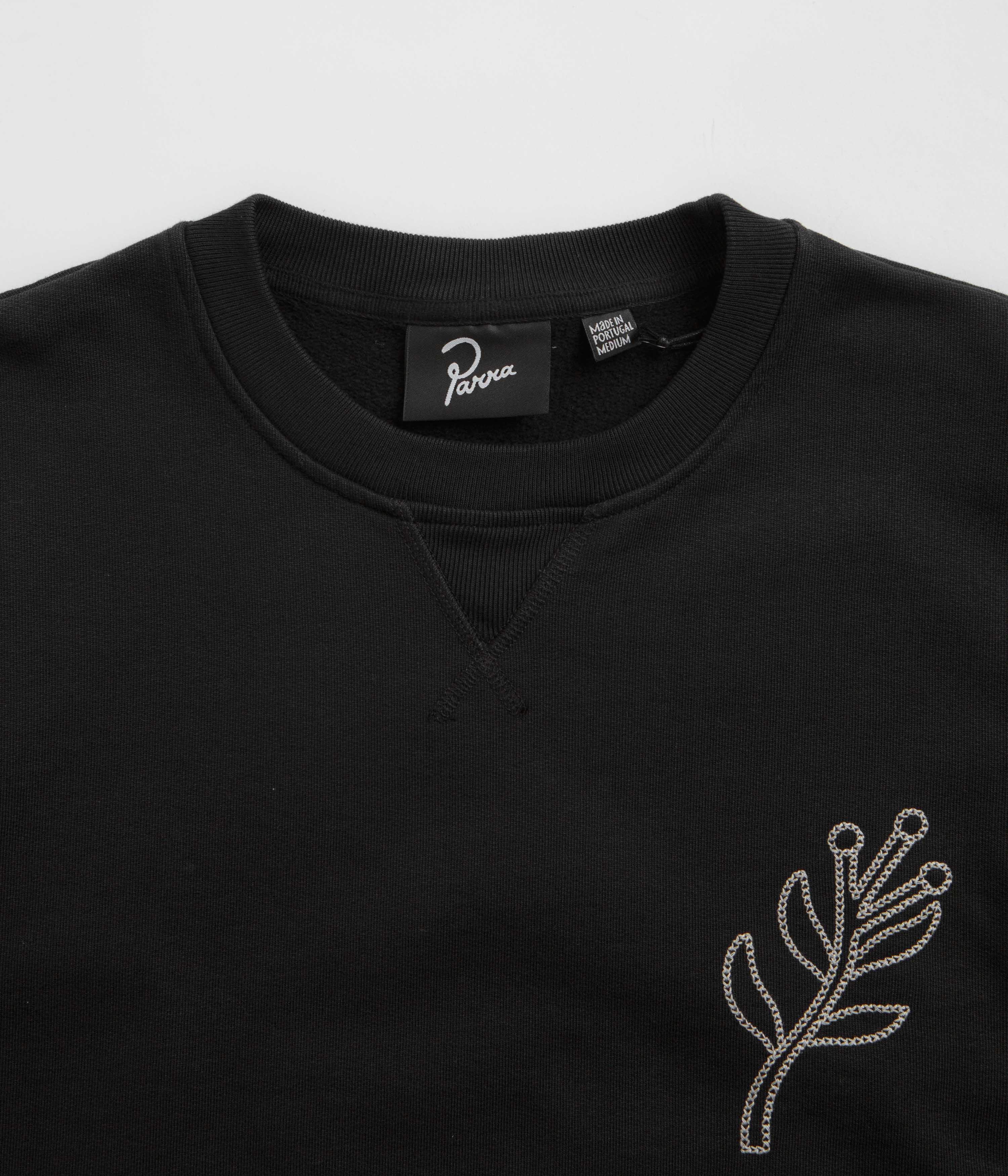 by Parra Duck Attack Crewneck Sweatshirt - Black - Image 5