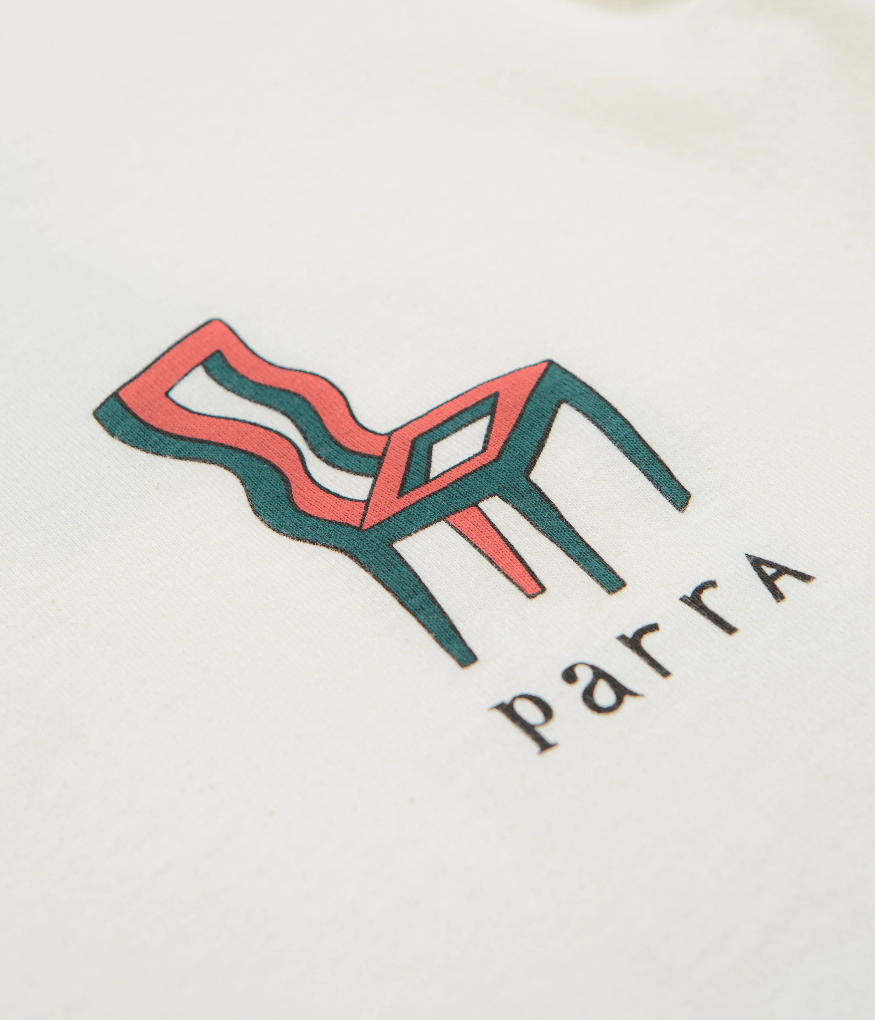 by Parra Face Ball T-Shirt - Off White - Image 5