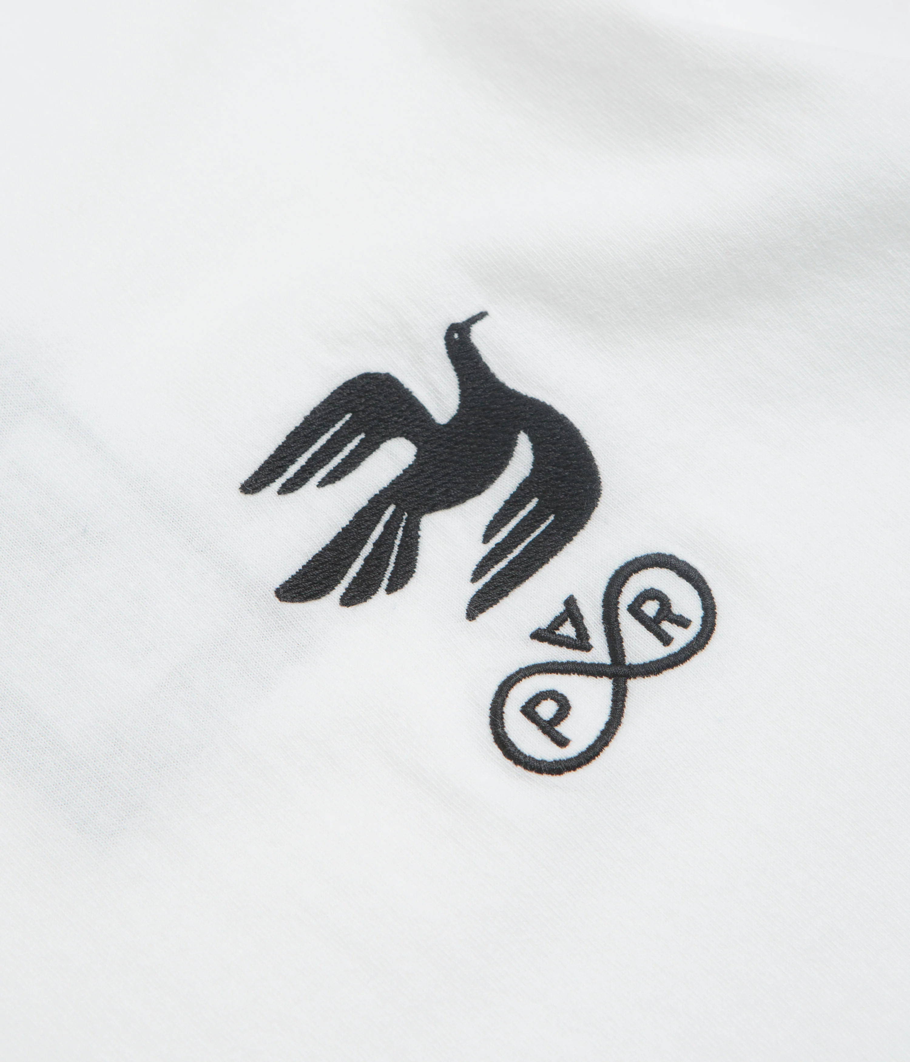 by Parra Infinite Bird Logo T-Shirt - White - Image 3