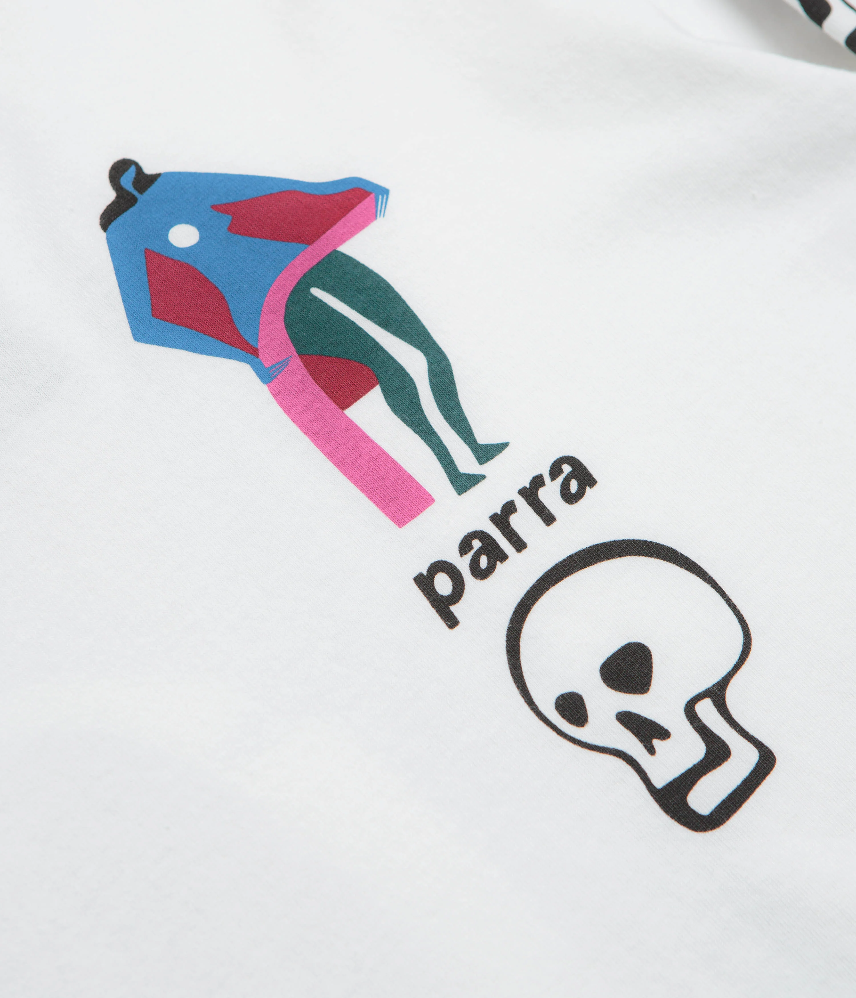 by Parra Lowering The Bar Long Sleeve T-Shirt - White - Image 4