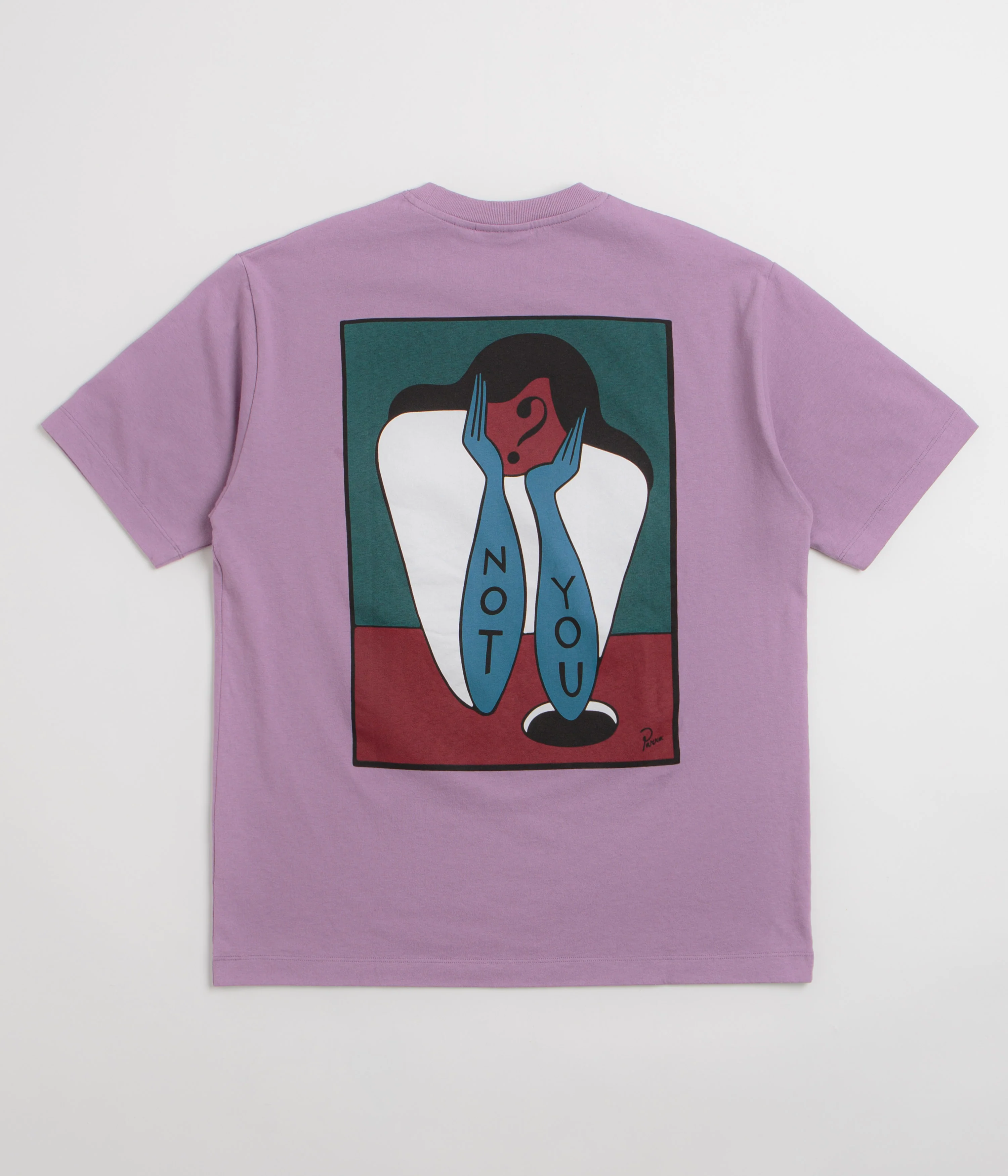 by Parra Not You T-Shirt - Purple - Image 2