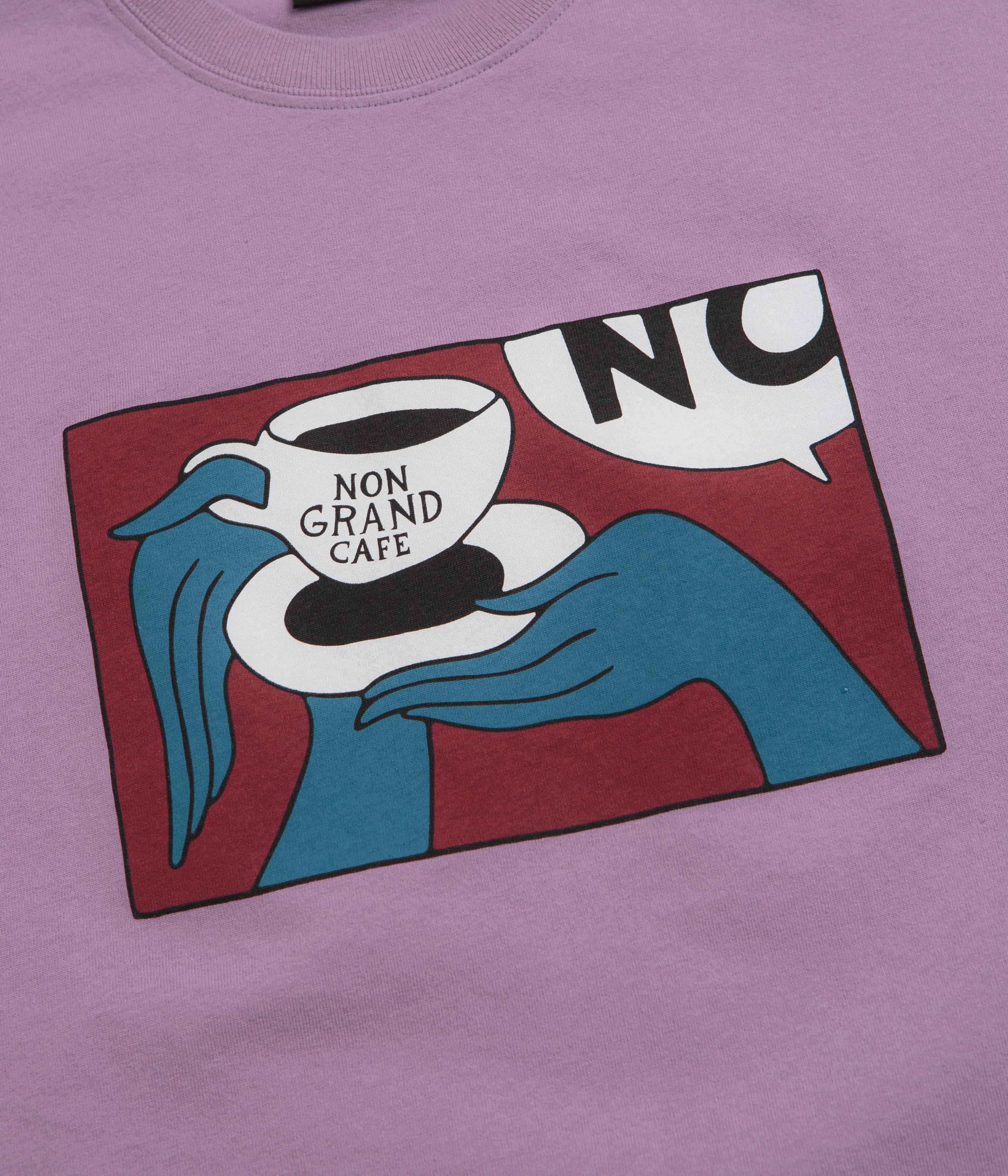 by Parra Not You T-Shirt - Purple - Image 4