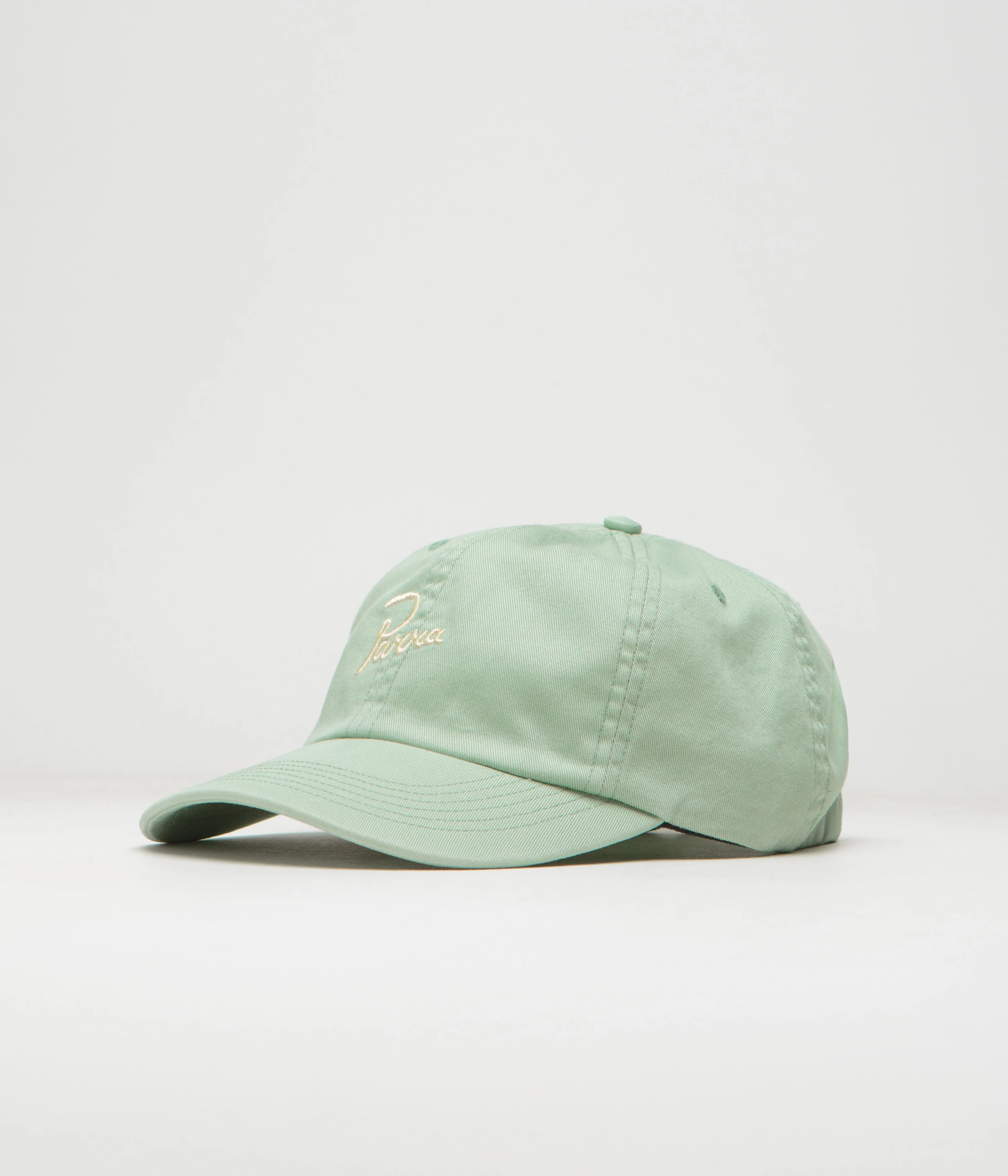 by Parra Script Logo Cap - Sage Green